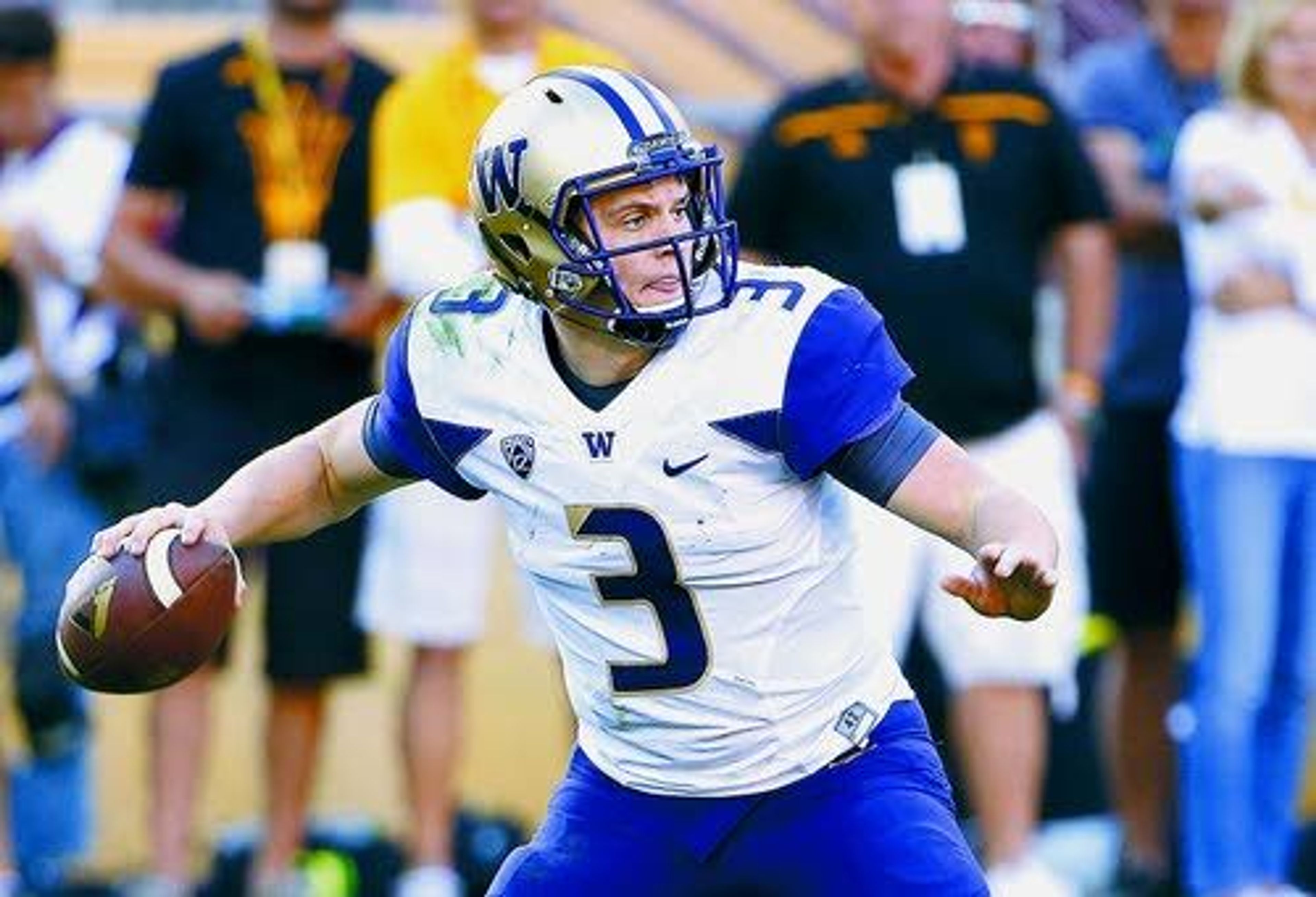 Washington’s Jake Browning will become the next in a line of freshman QBs the Cougars have faced in 2015 when the rivals clash Friday.