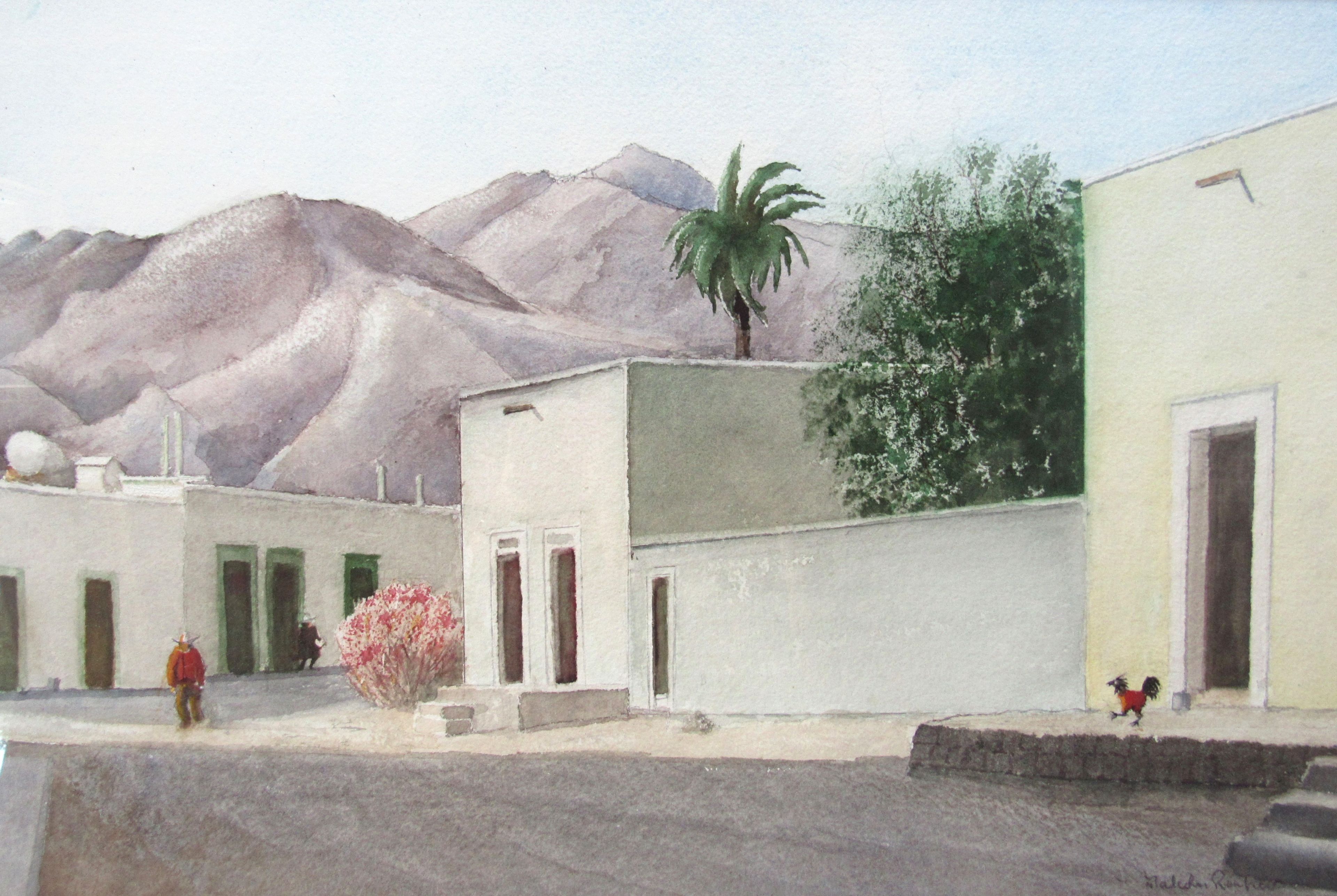 "Adobe Hills" by Malcolm Renfrew, part of "The Masters Collection."