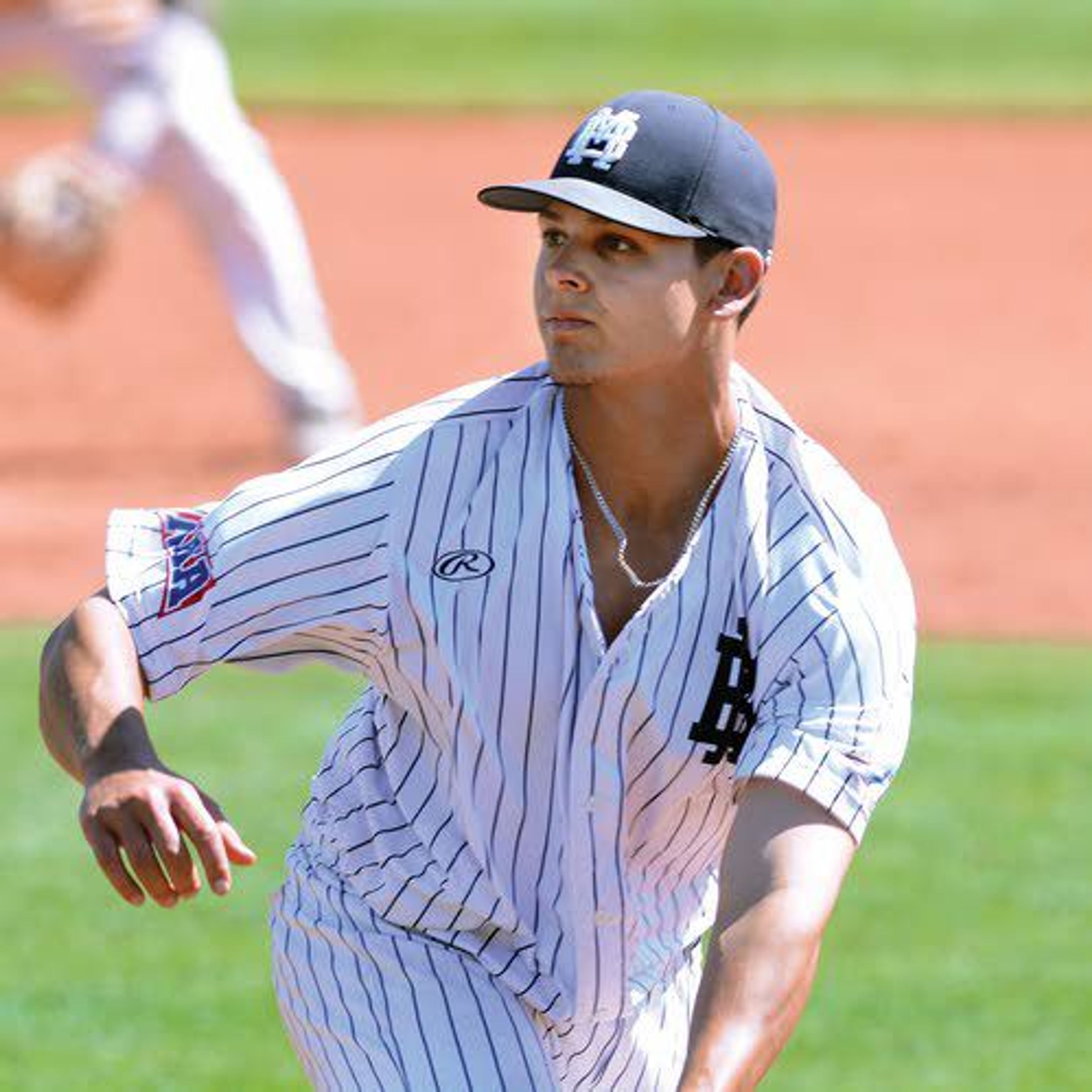 Missouri Baptist pitcher Nick Vichio