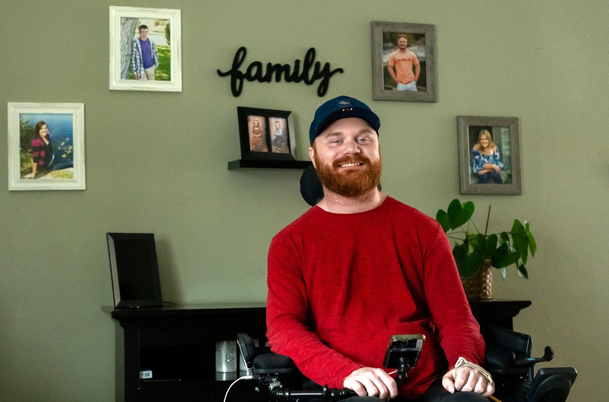 Lewiston man back on the road to independence