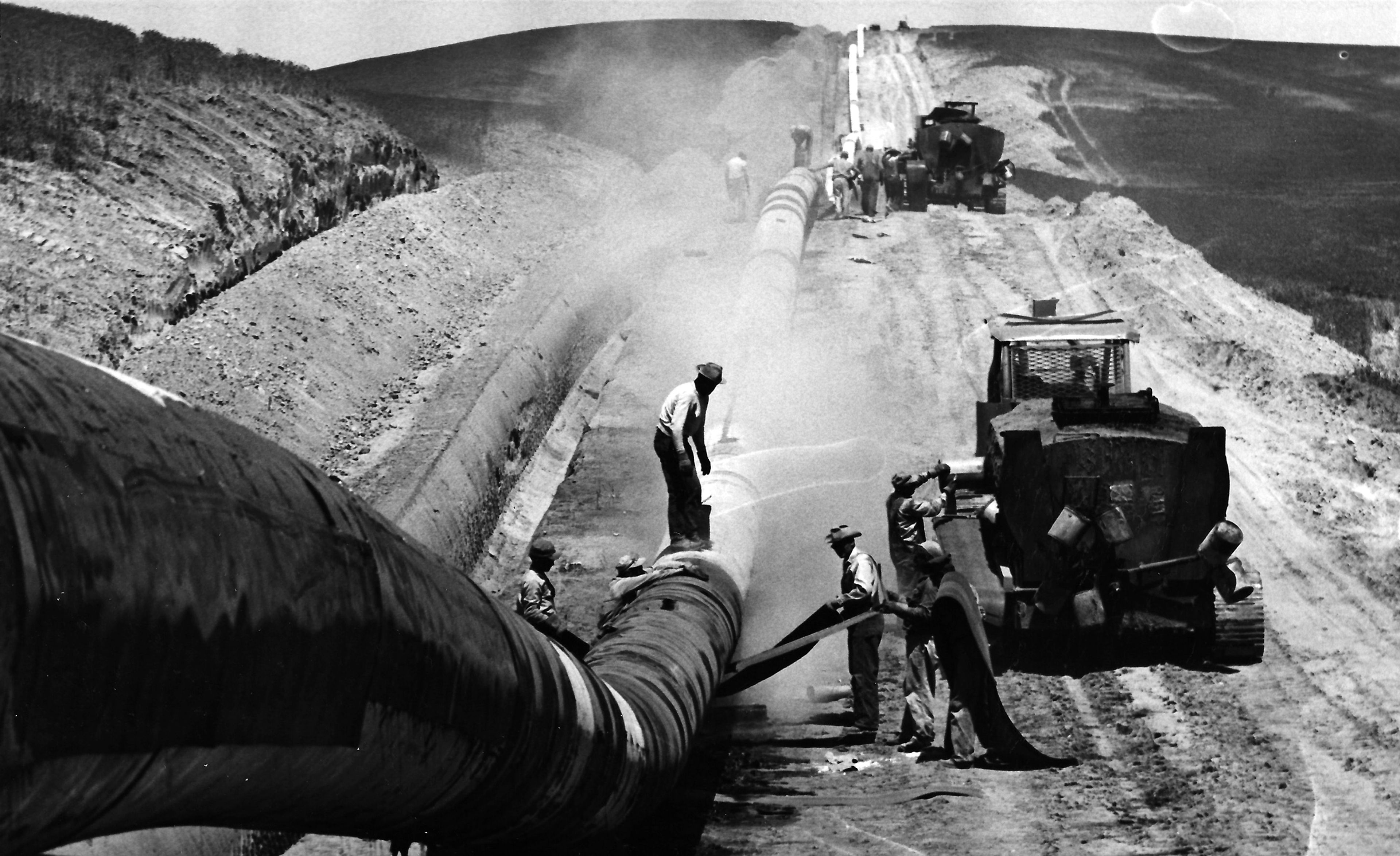 Blast from the Past / 1961 A pipeline on the Palouse