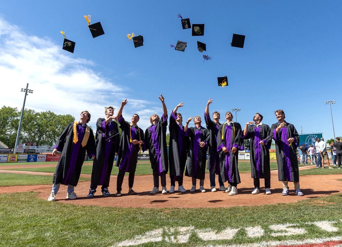 Hopper Field Graduation SERIES NOTES: Trojans celebrate graduation at Harris Field
