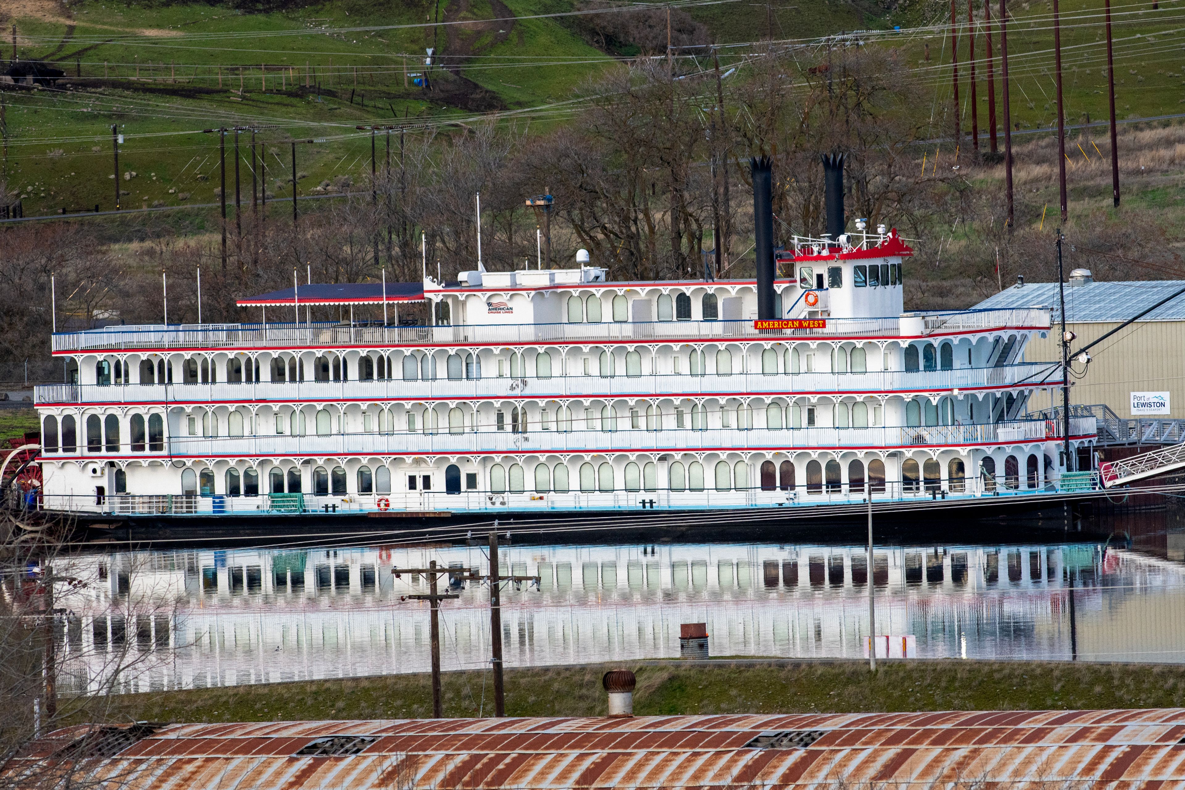 Lewiston is cruise boat's winter destination