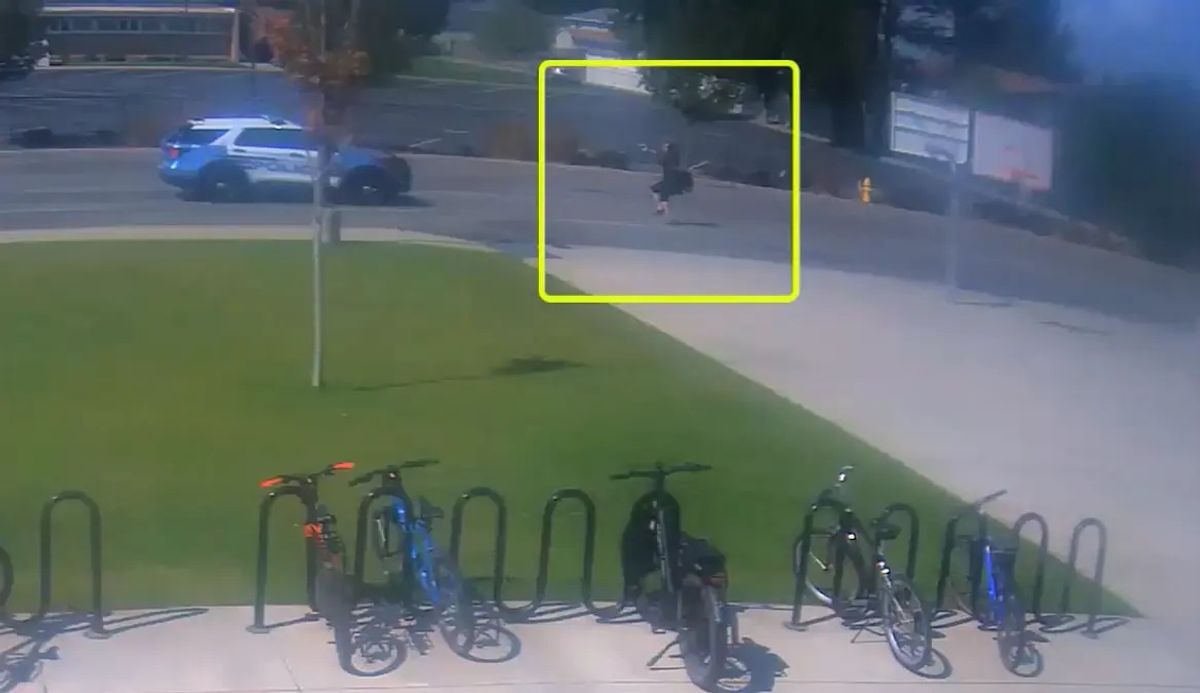 Video footage shows 20-year-old pointing apparent weapon at ...