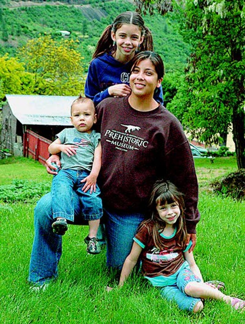 'Just' being a mother is Juliaetta woman's great pride