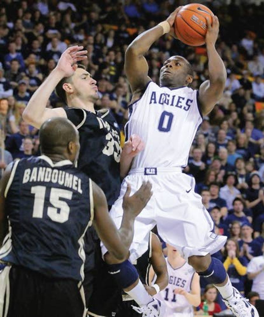 Vandals blow 15point lead, lose by 17 to Utah State