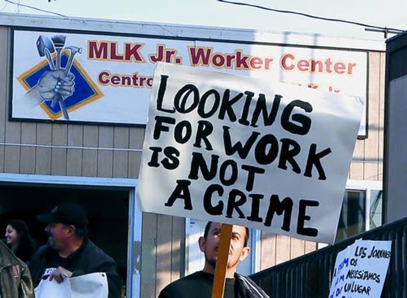 Organizers rally to save hiring center