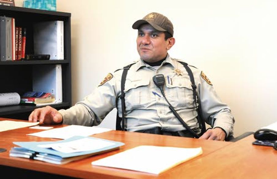 New lawman gets things rolling