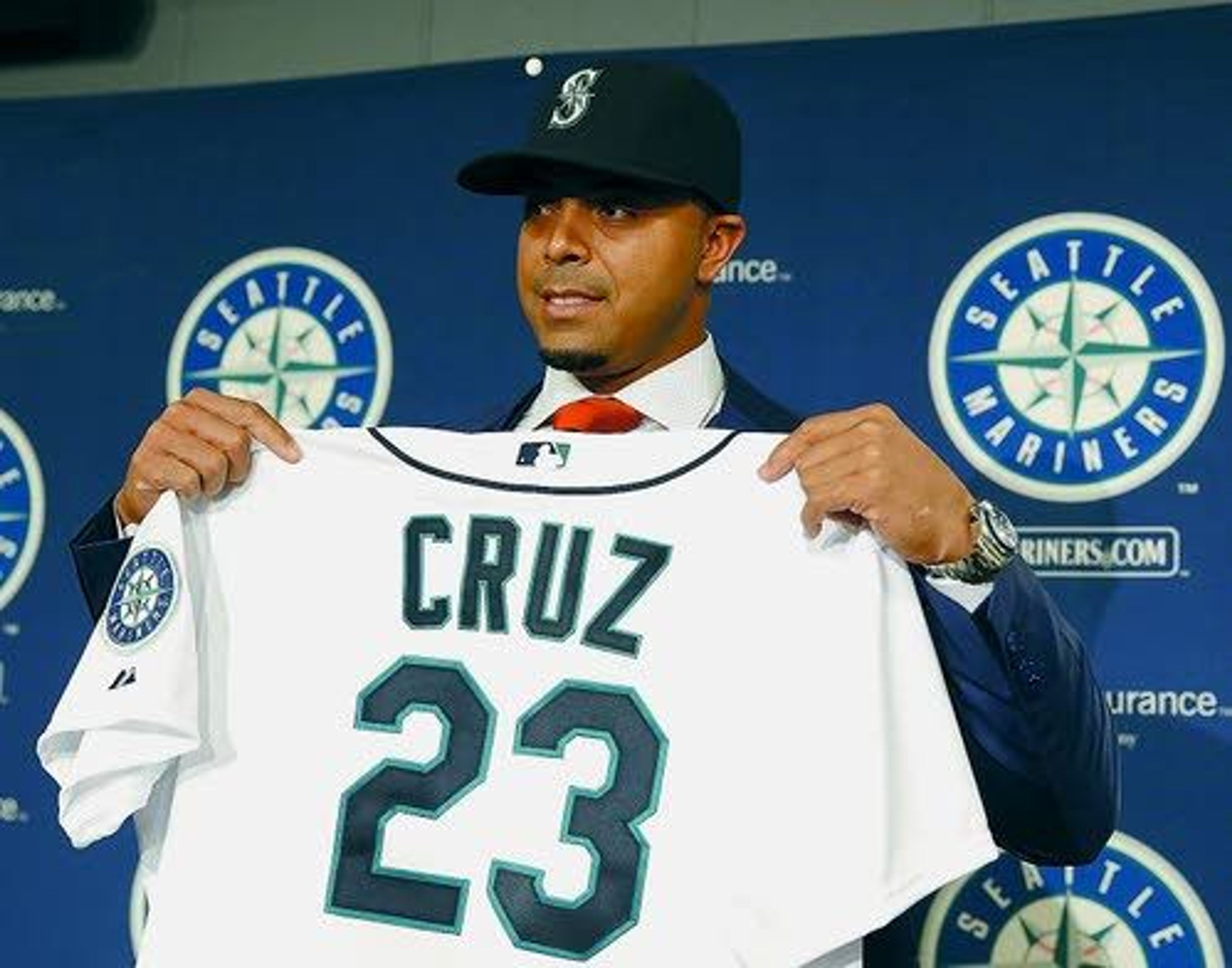 One year later, M's land Cruz