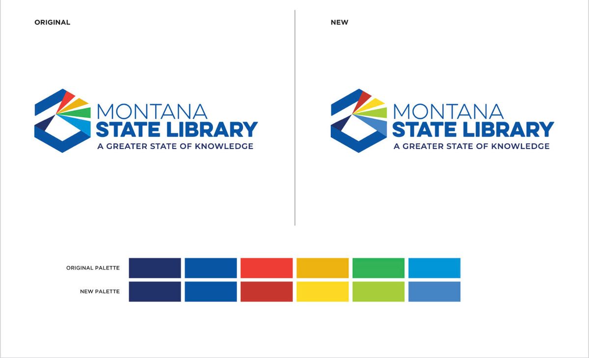 Library commission OKs new logo with color changes