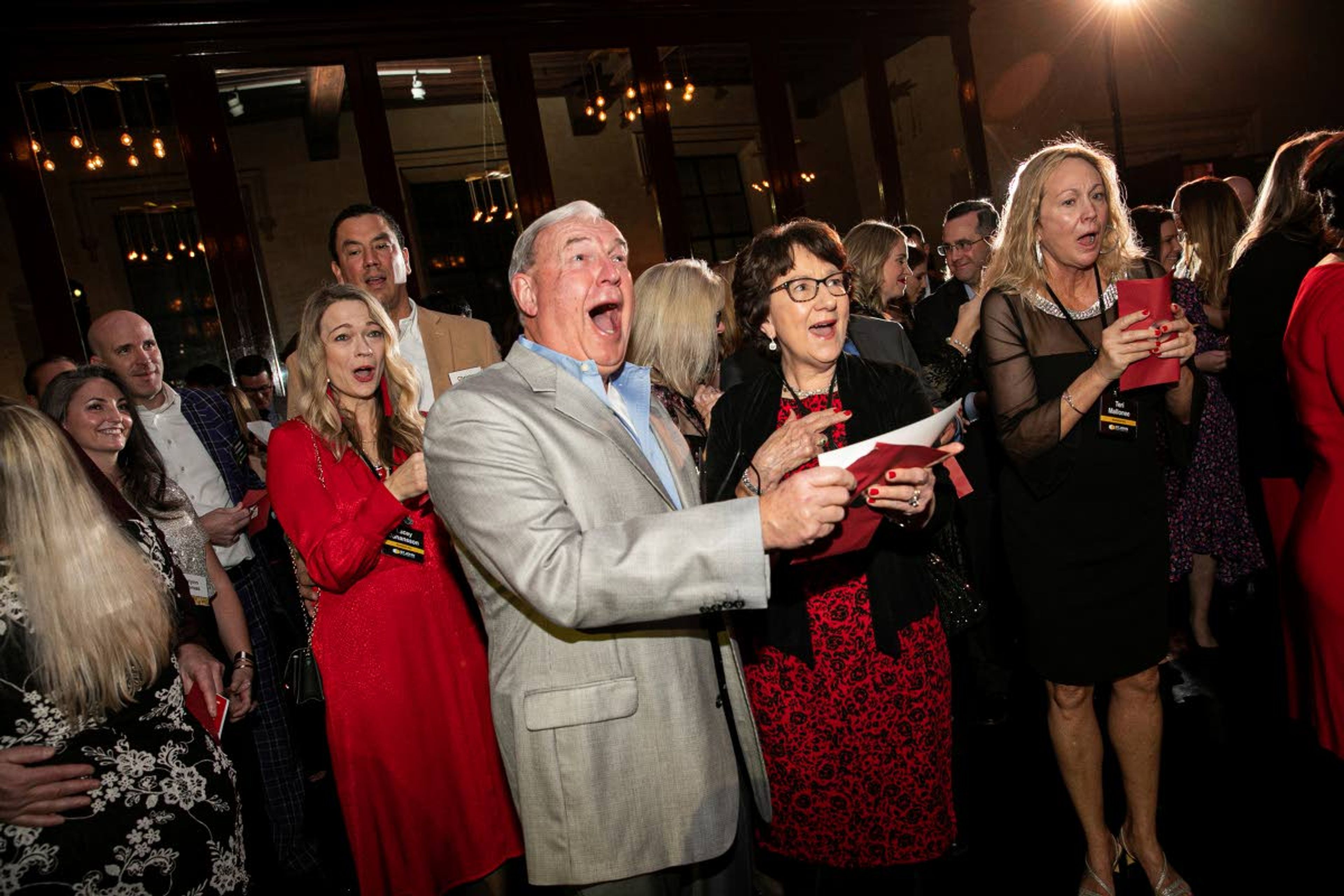 Real estate firm rings in happy holiday