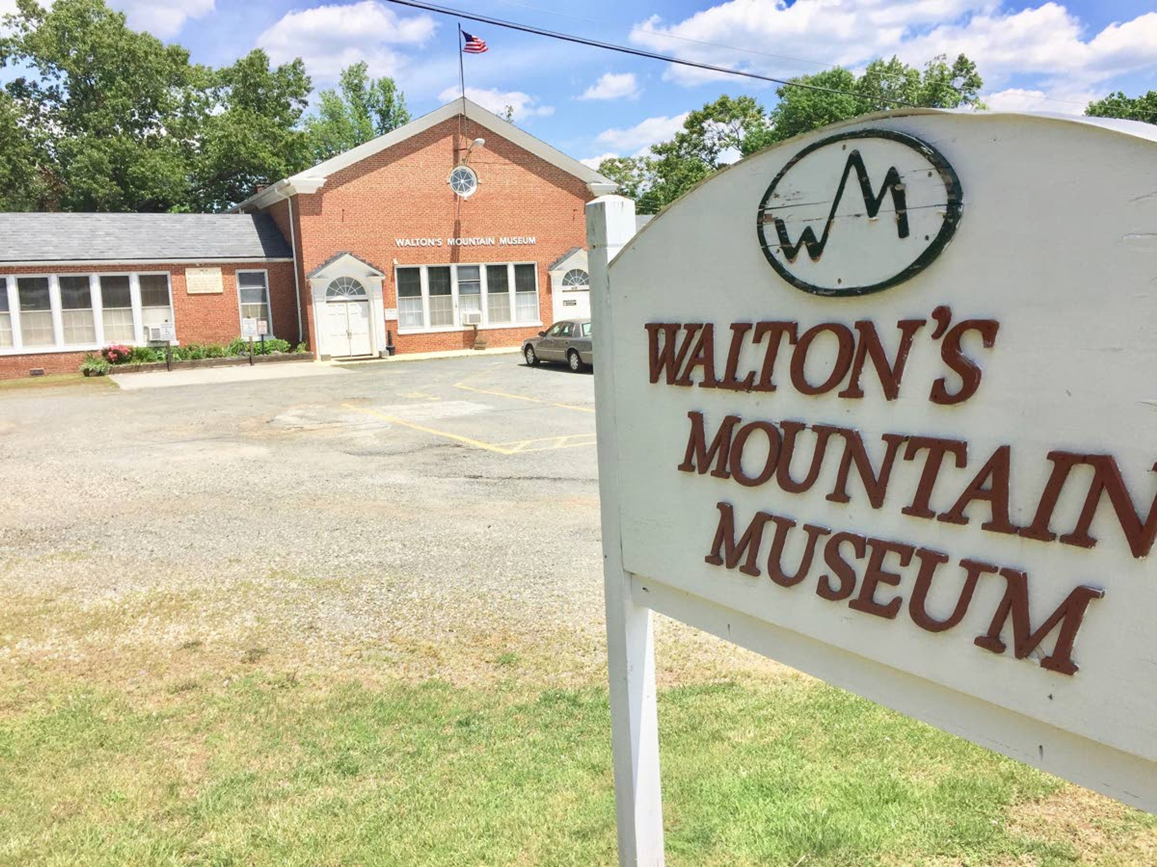 “The Waltons” creator Earl Hamner Jr. went to school in the red brick building that now houses the Walton’s Mountain Museum in Schuyler, Va.