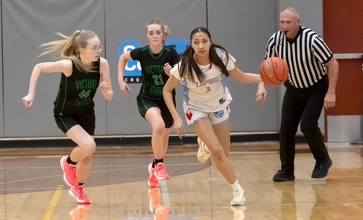 Lapwai Wildcats romp Victory Charter by 72 points in first round of 2A state girls basketball tournament