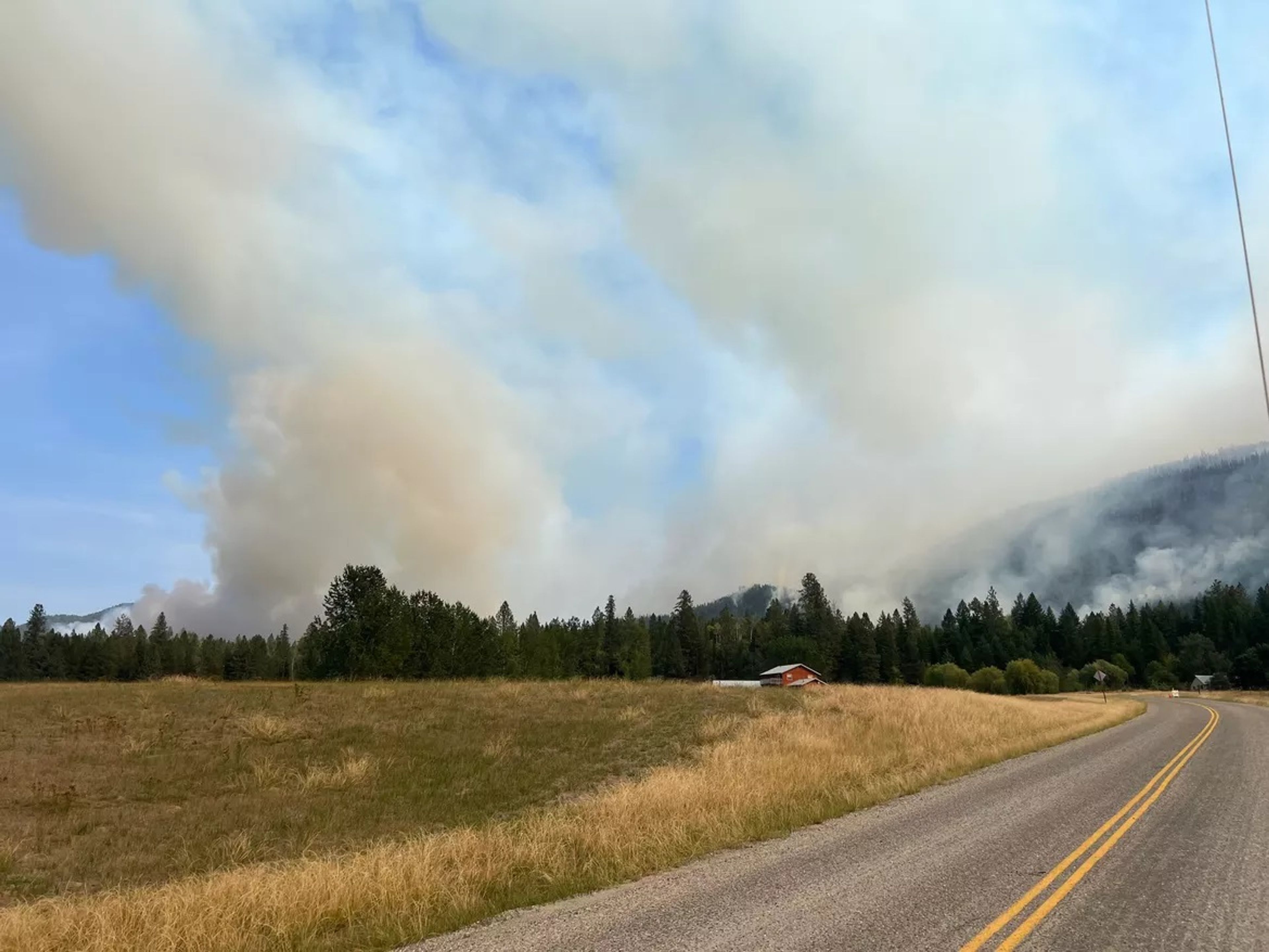 Weekend lightning storms spark a handful of fires in northeast Washington during driest time of year