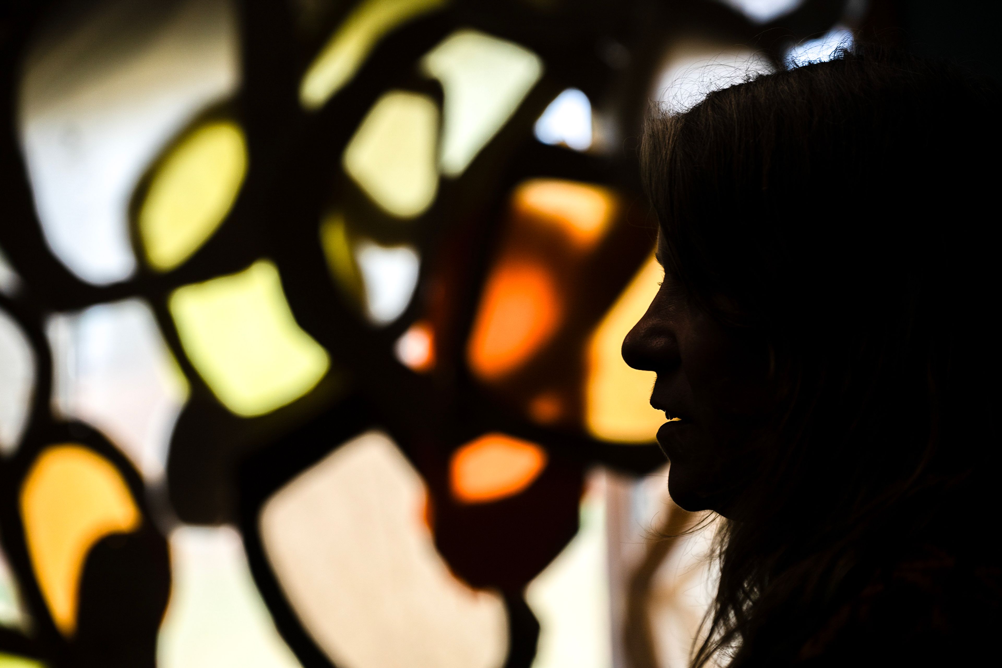 Potlatch Elementary Teacher Karen Rohn gives an interview on Tuesday, Sept. 30, 2025, at Potlatch Elementary in Potlatch, Idaho. Rohn was named the Idaho K-12 Art Teacher of the Year.