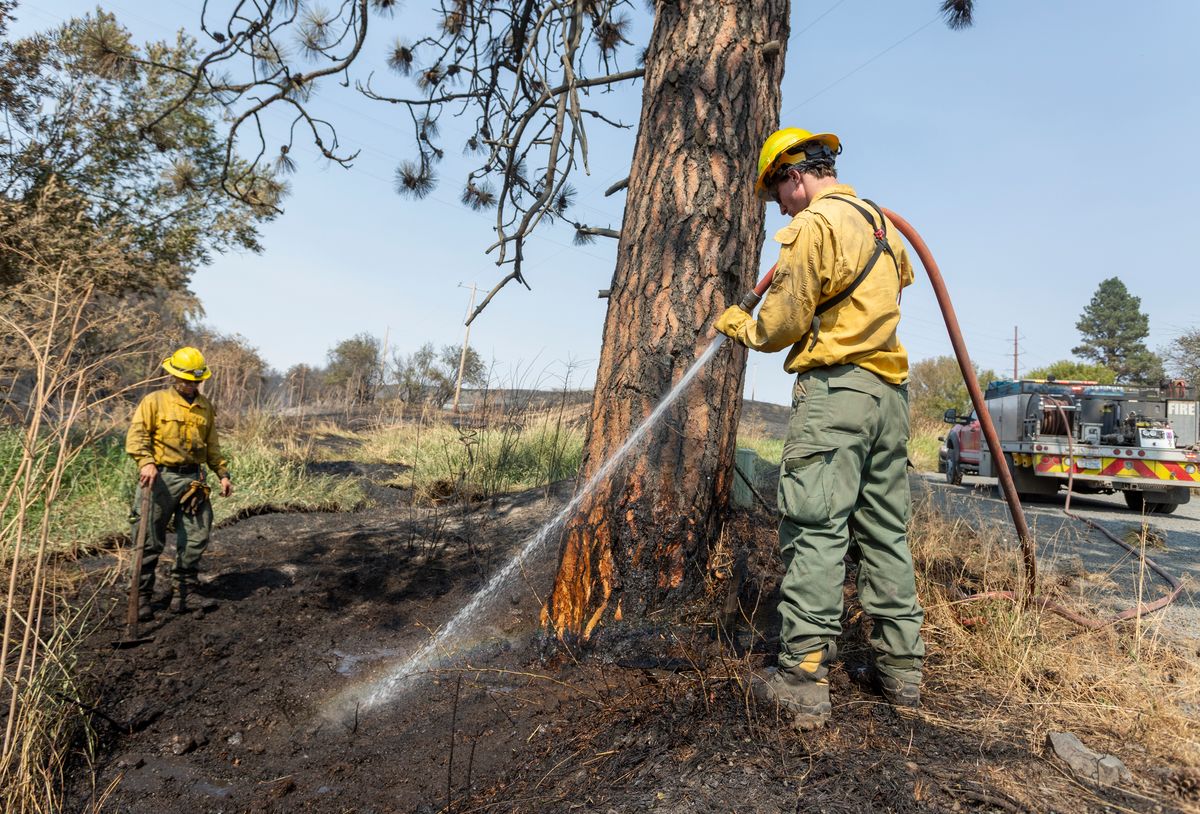Whitman County fire containment increasing