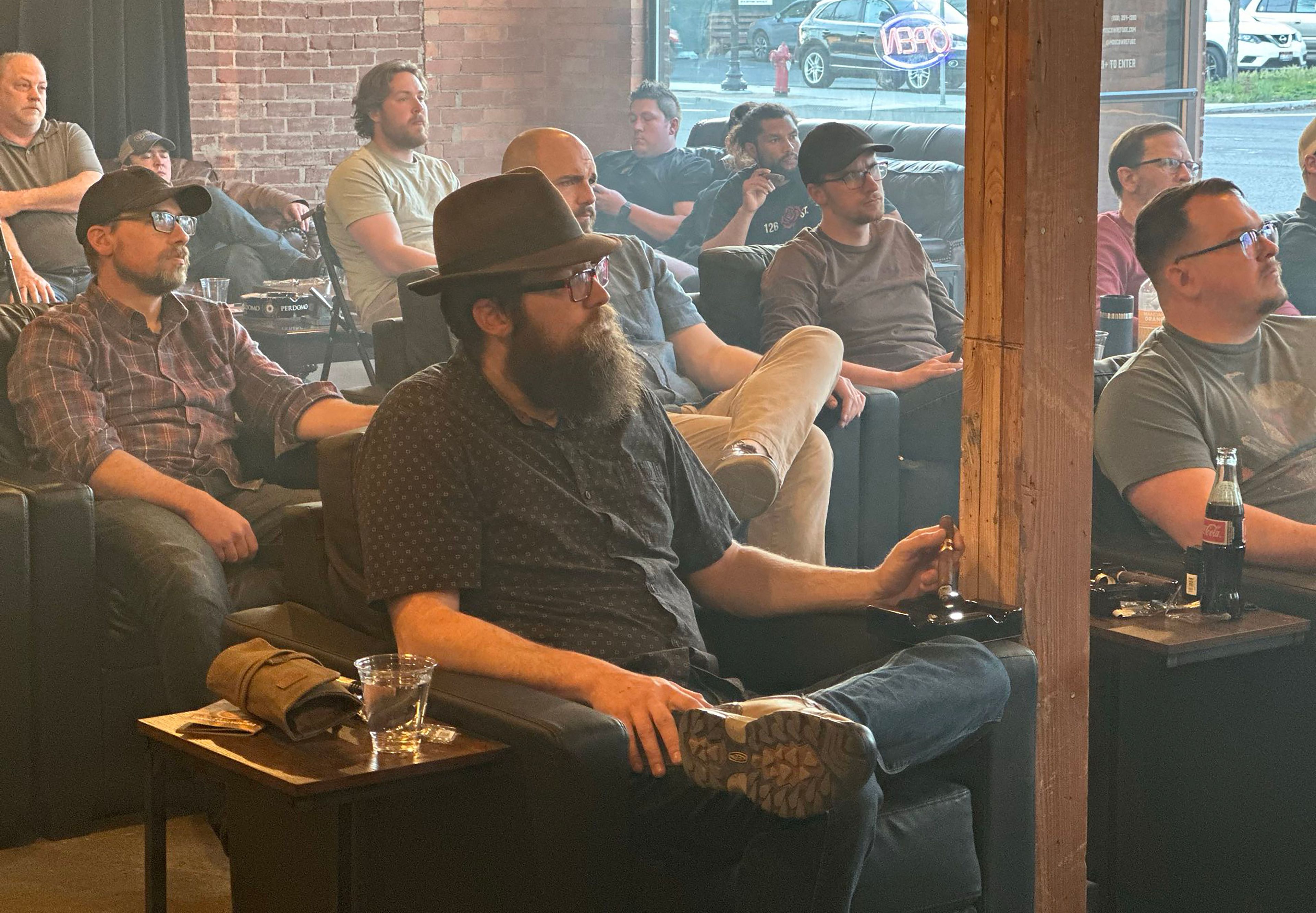 Moscow cigar lounge promotes connection and conversation