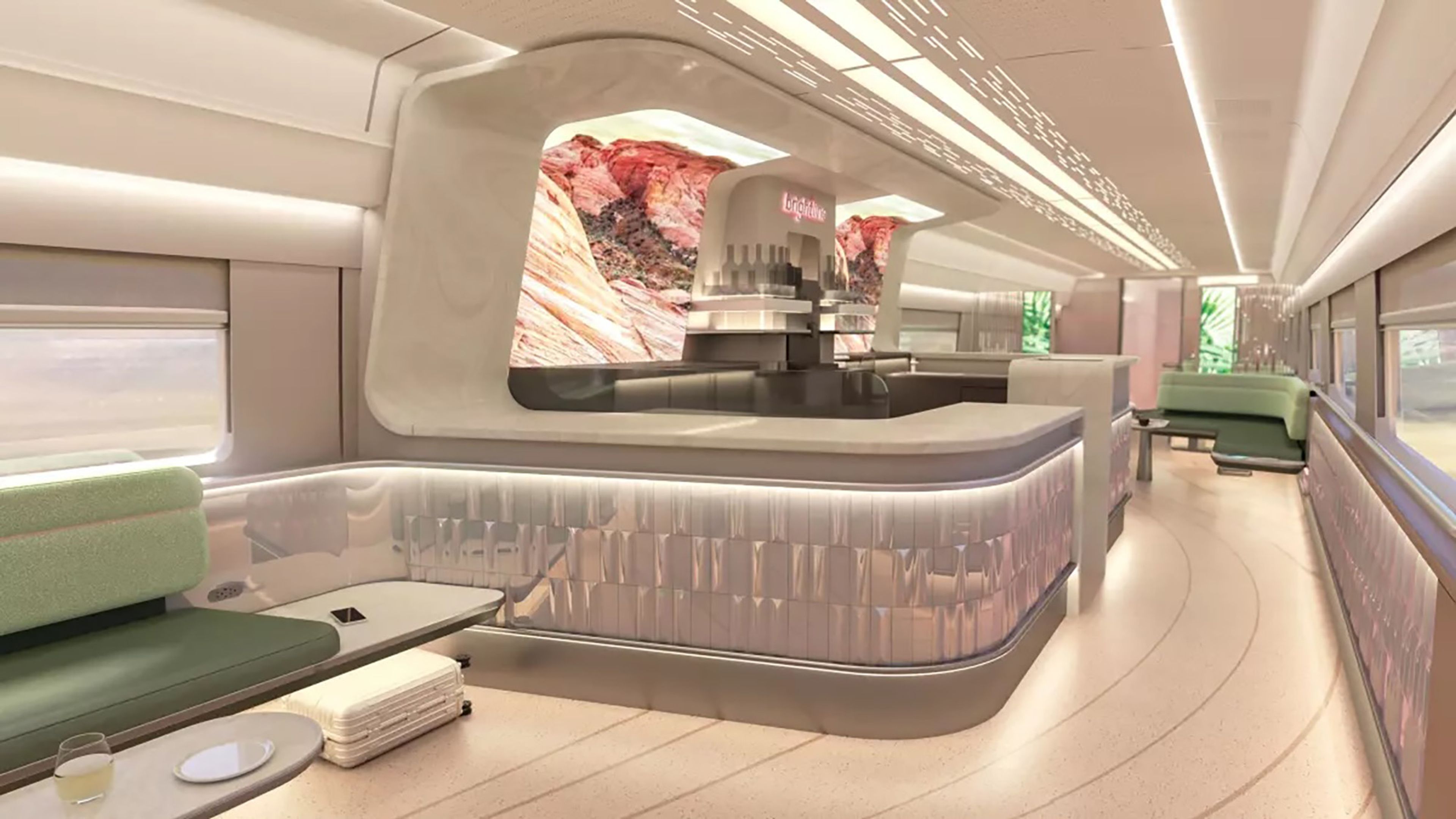 Proposed railcar to Vegas may bring a swankier way to travel