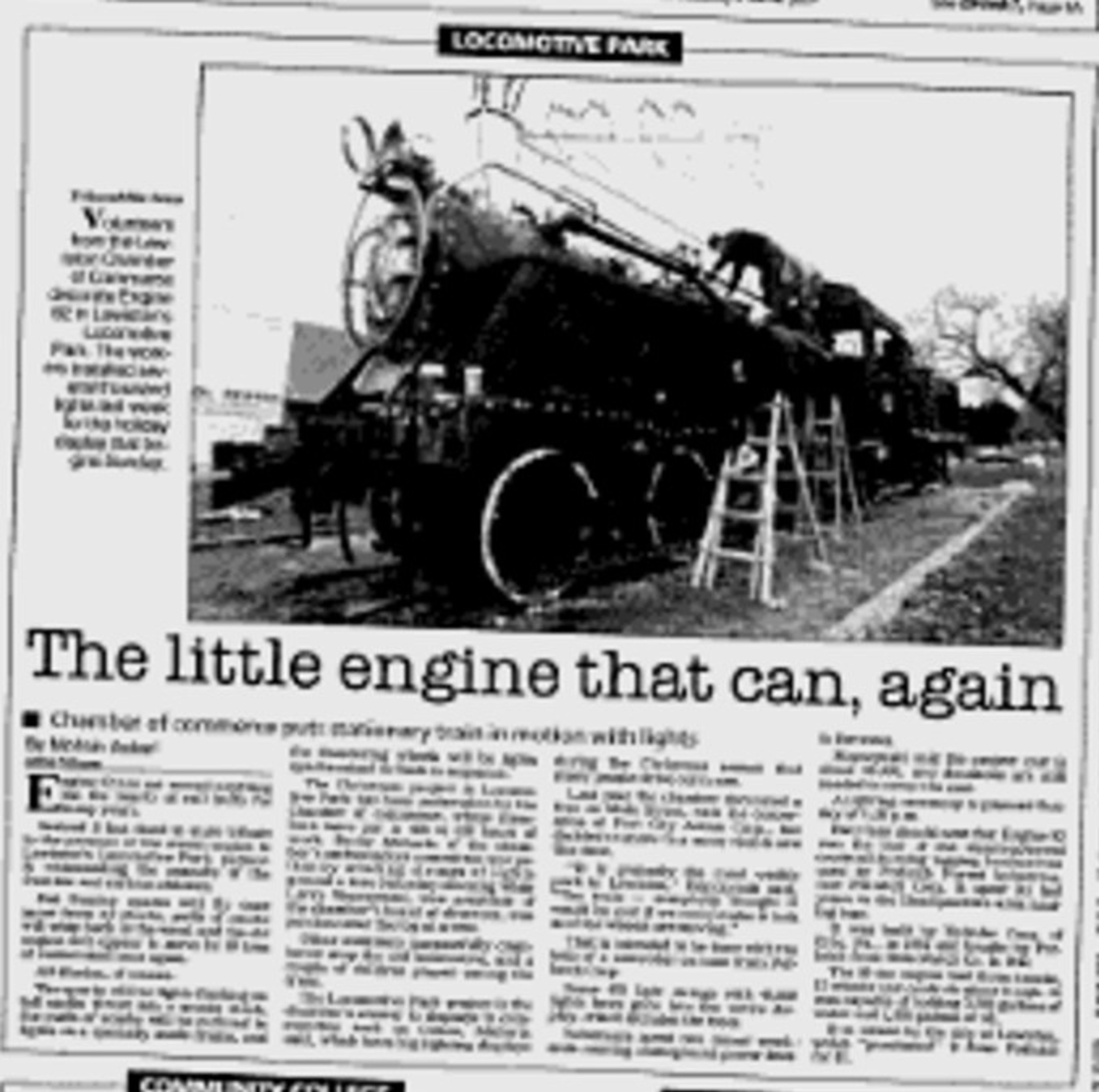 Here is an image of the print version of this story from Nov. 23, 1994.