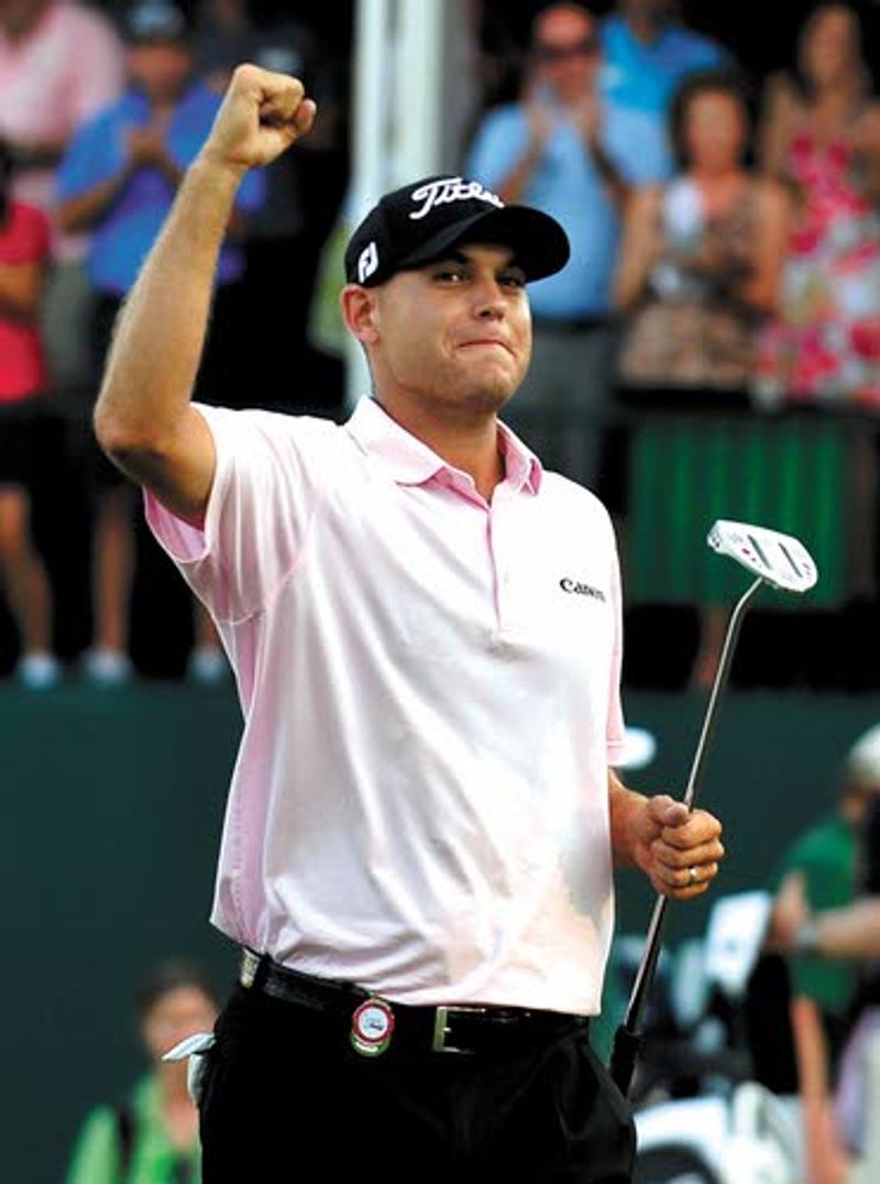 Haas wins dramatic playoff to grab Cup