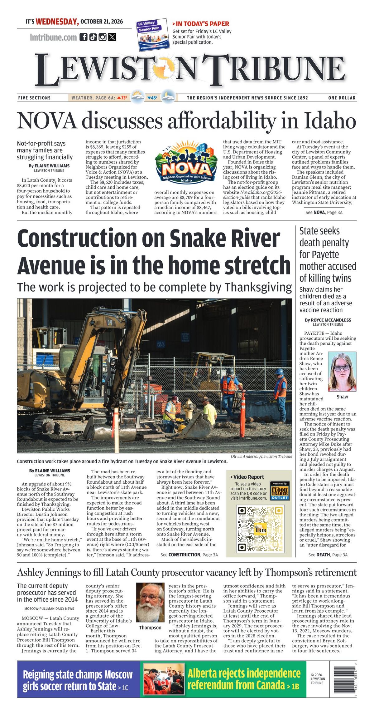 Latest Stories | The Lewiston Tribune