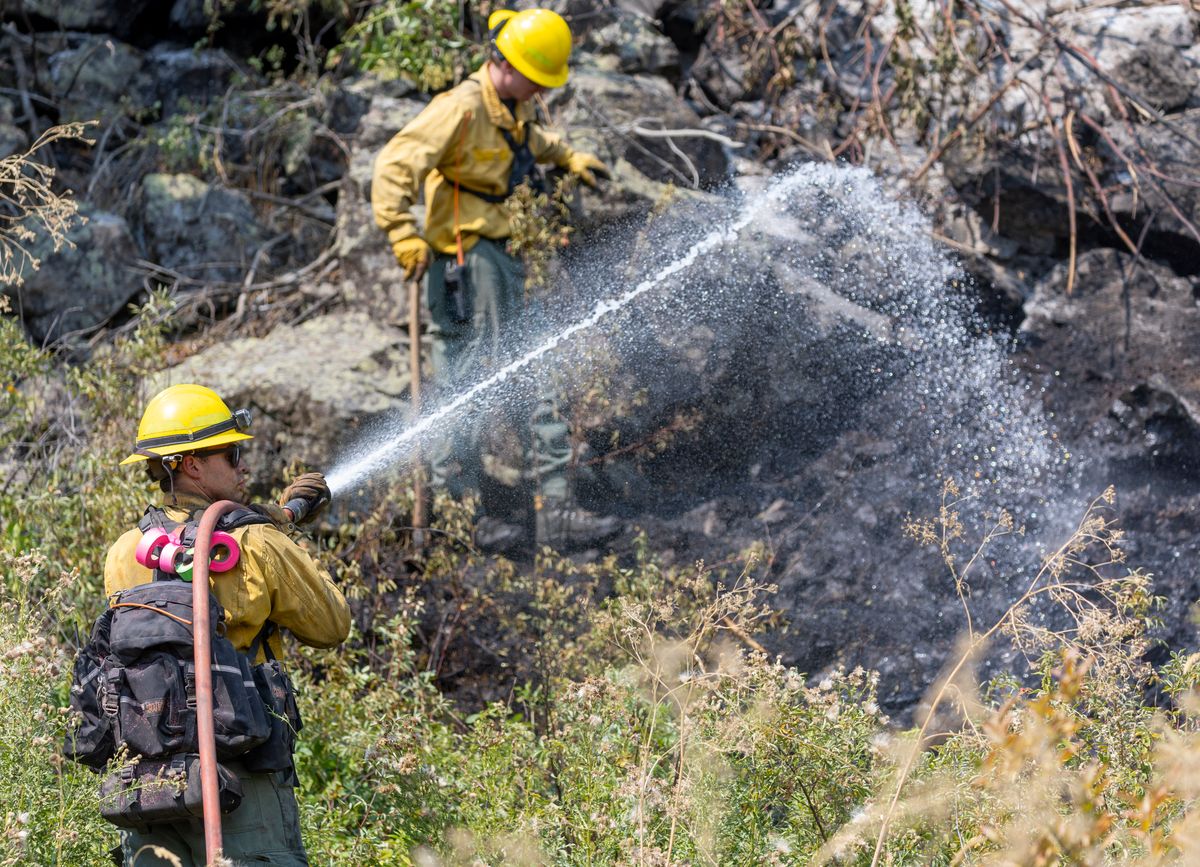 Crews chipping away