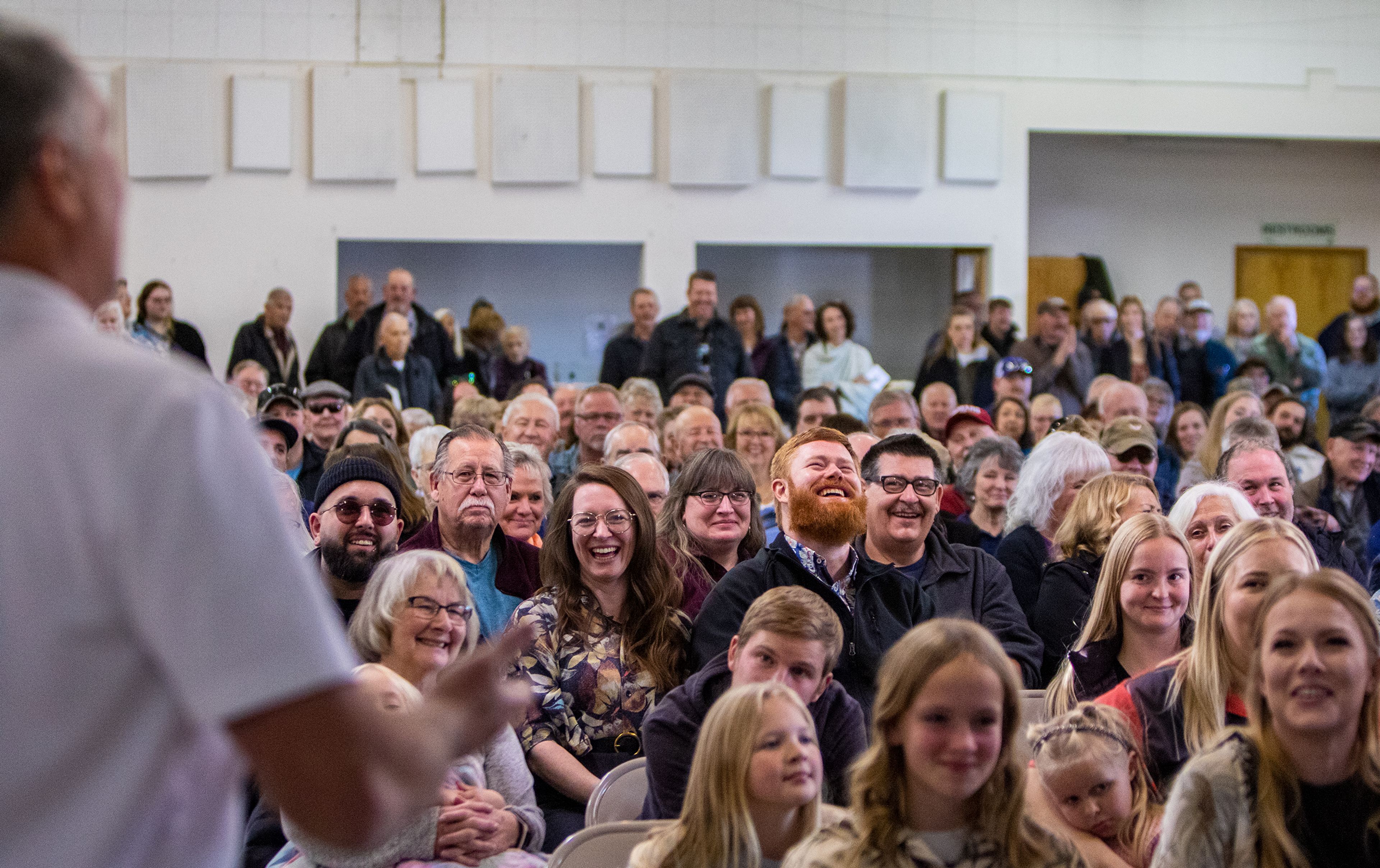 Friends and family of Wayne Hirschel shared laughs and tears Saturday as loved ones recounted their most memorable moments of the longtime bowler at his memorial Nov. 19 in the Bennett Building of the Asotin County Fairgrounds in Asotin.