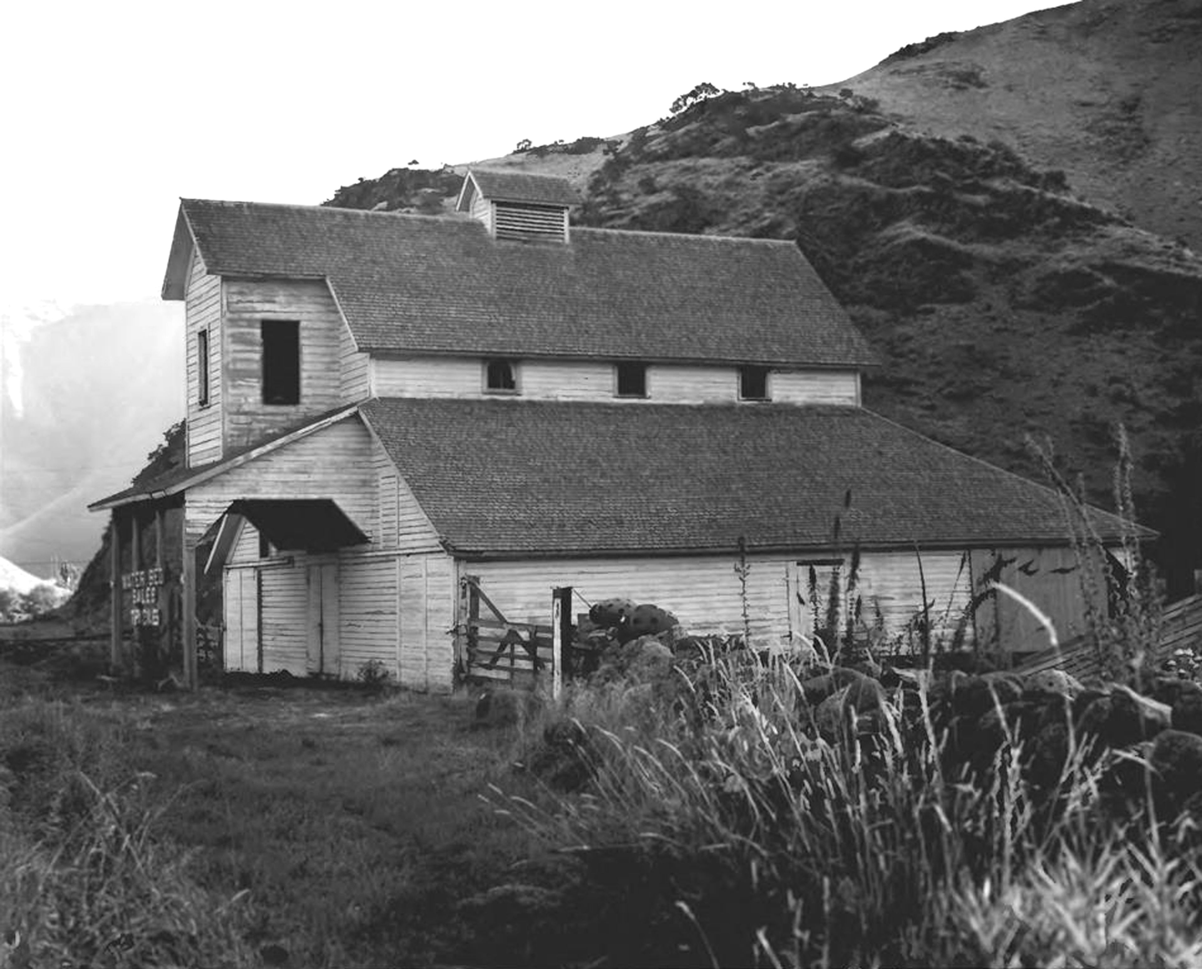 The Aitken Barn, seen in this vintage photo, was destroyed in a fire earlier this month near Riggins.