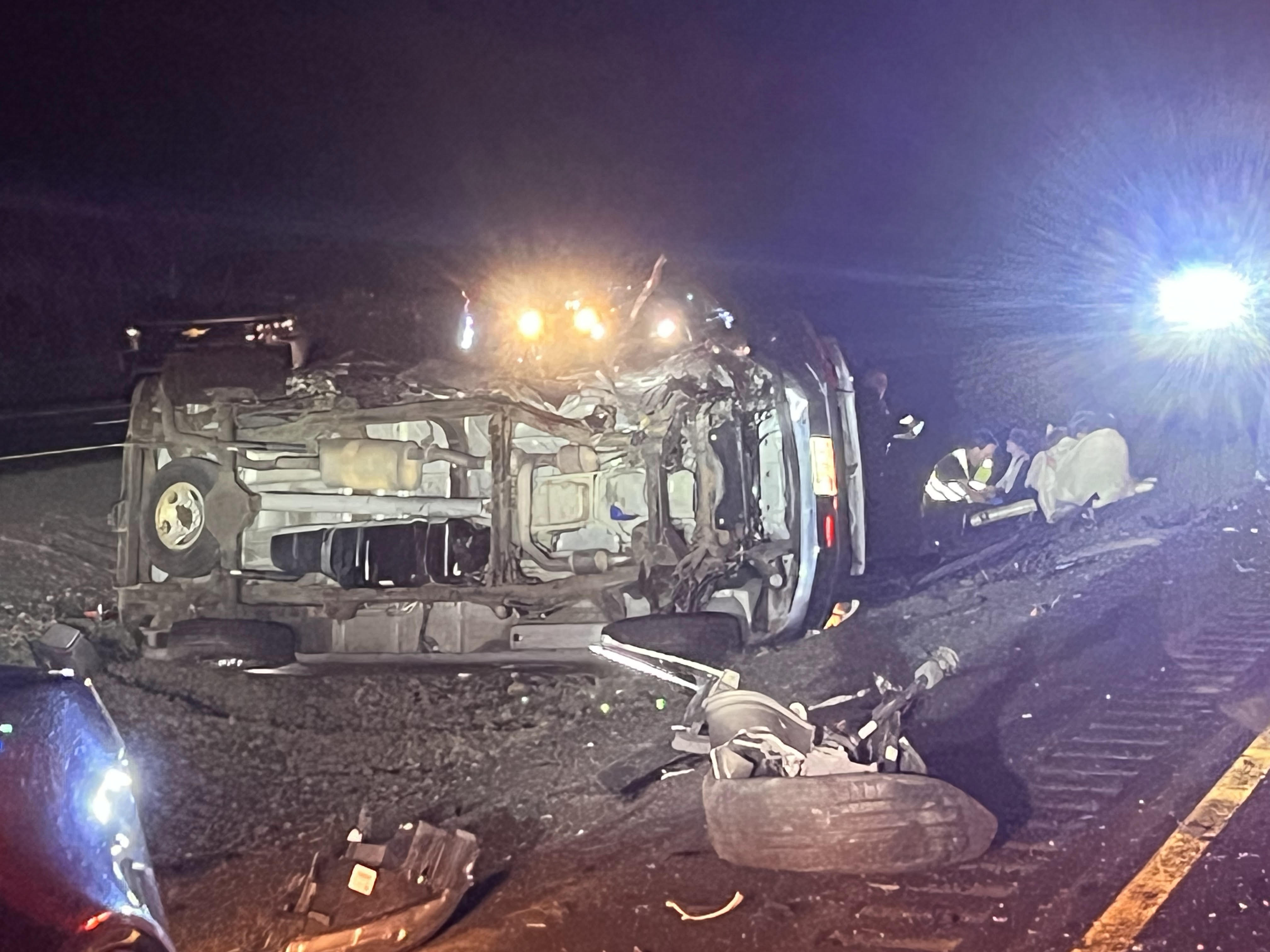 Two-vehicle crash south of Moscow results in injuries