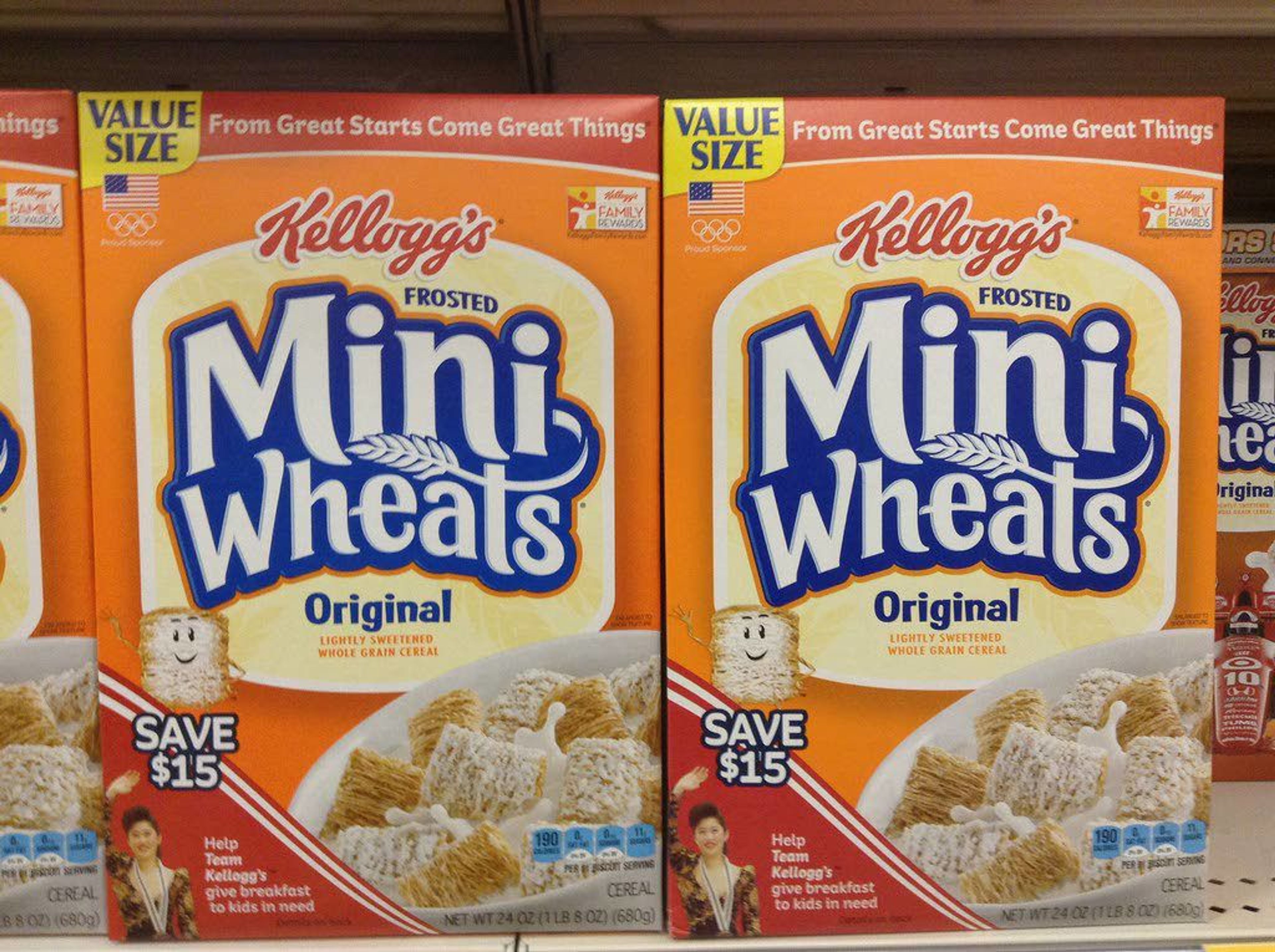 How in the Frosted Mini-Wheat sdid it make the final two?