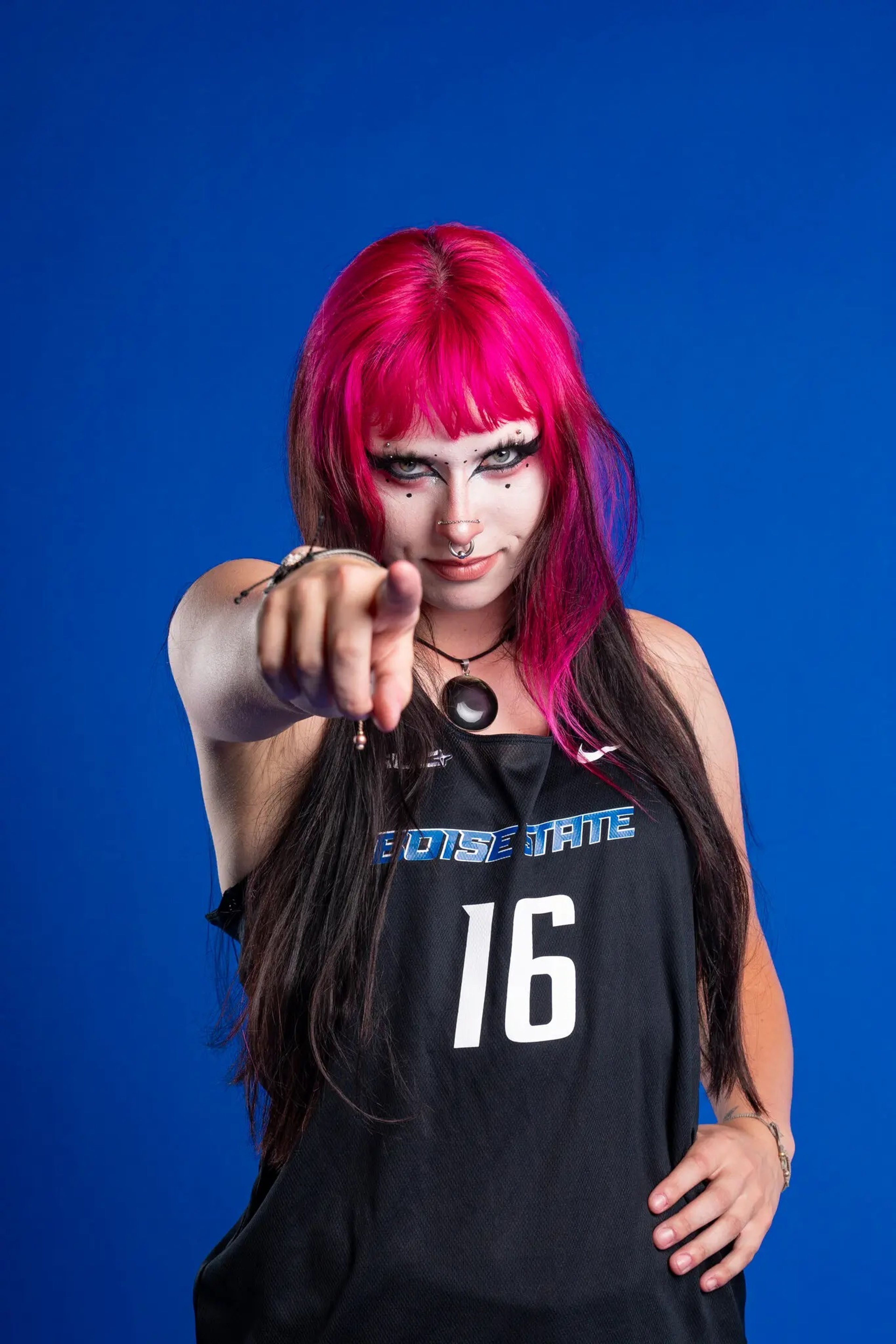 BSU ‘goth’ athlete was actually toning things down