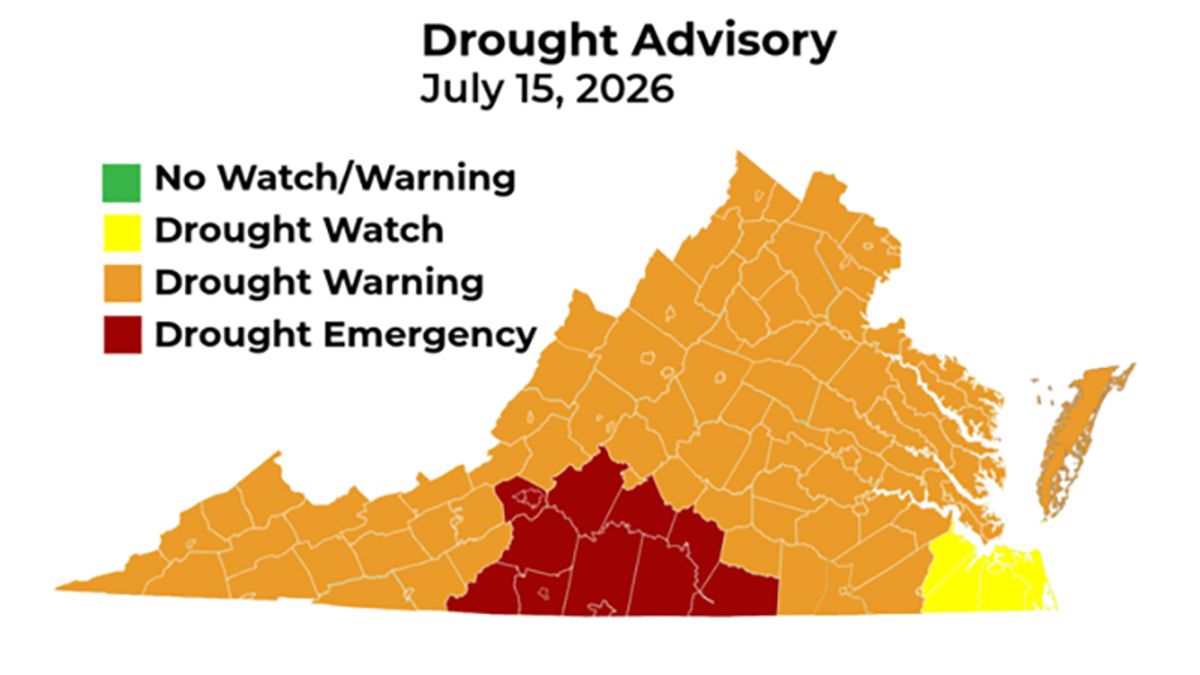 IW, Surry faring better than most counties in statewide drought