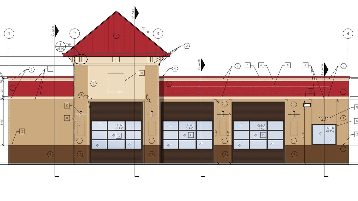 Smithfield Planning Commission weighs in on Take 5 Oil Change design