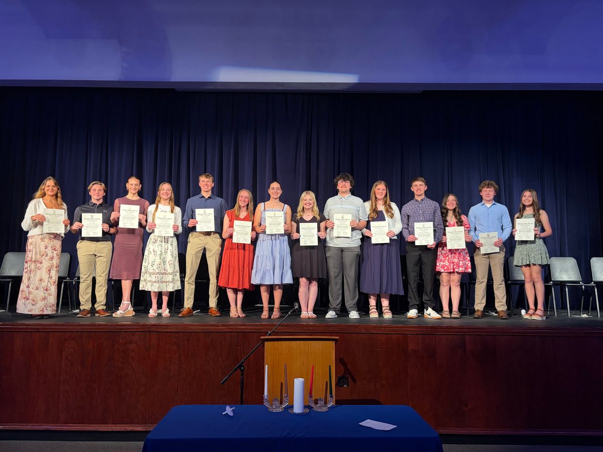 National Honor Society Inducts New Members