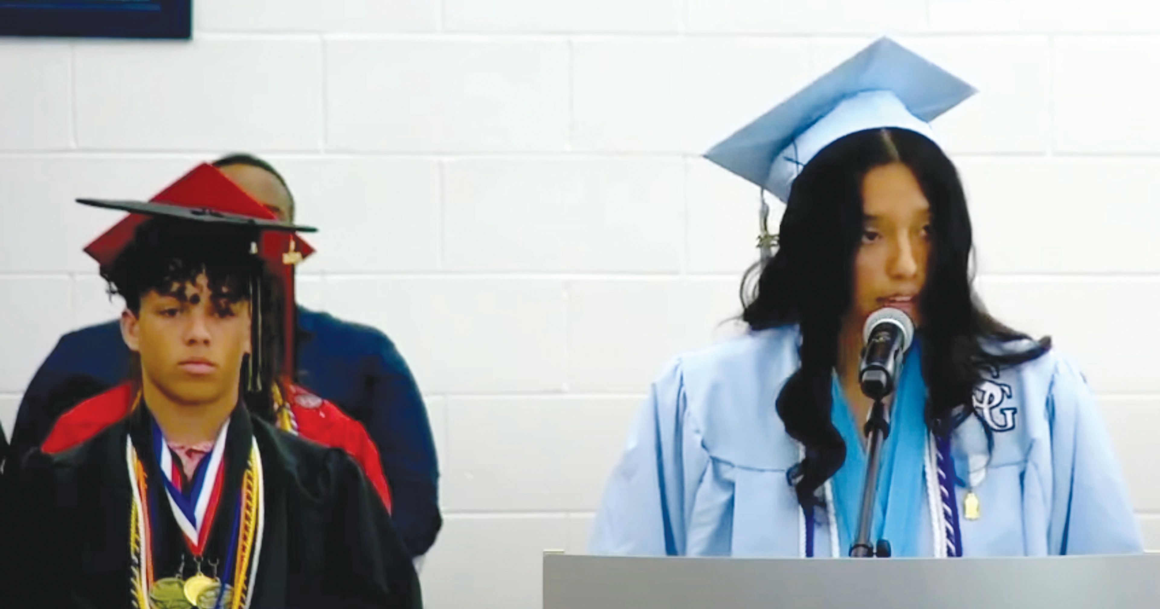 Graduates offer reflections at school board meeting