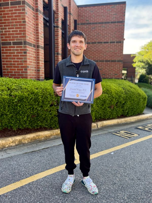 Granville Health System names Daniel Rigg 2025–2026 Nurse of...
