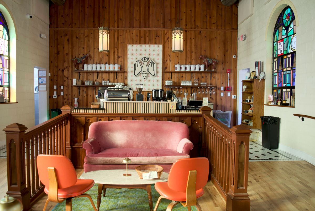 Coffee, creativity and an old Catholic church: Sanctum Coffe...