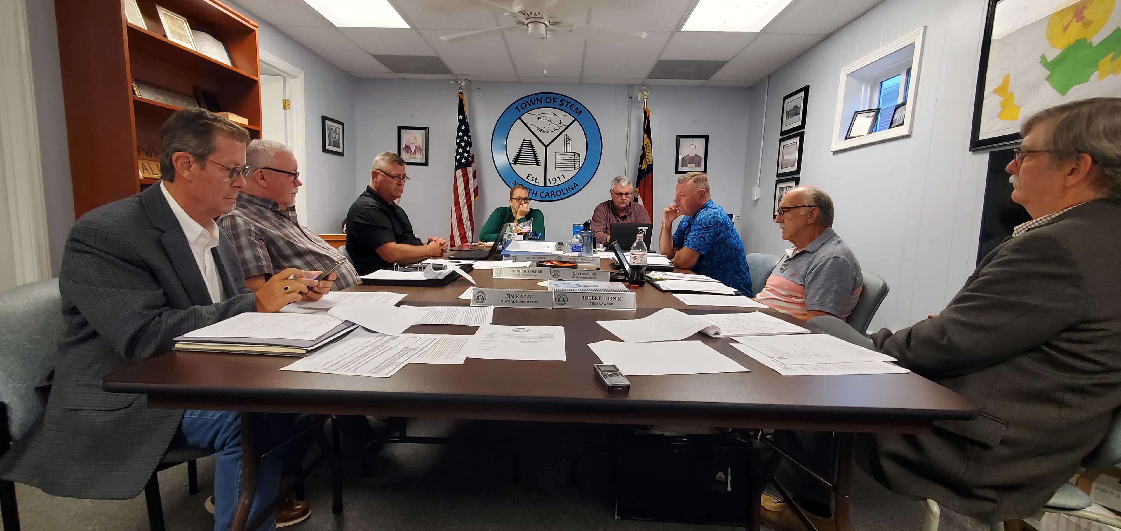Upcoming budget, downtown plans addressed