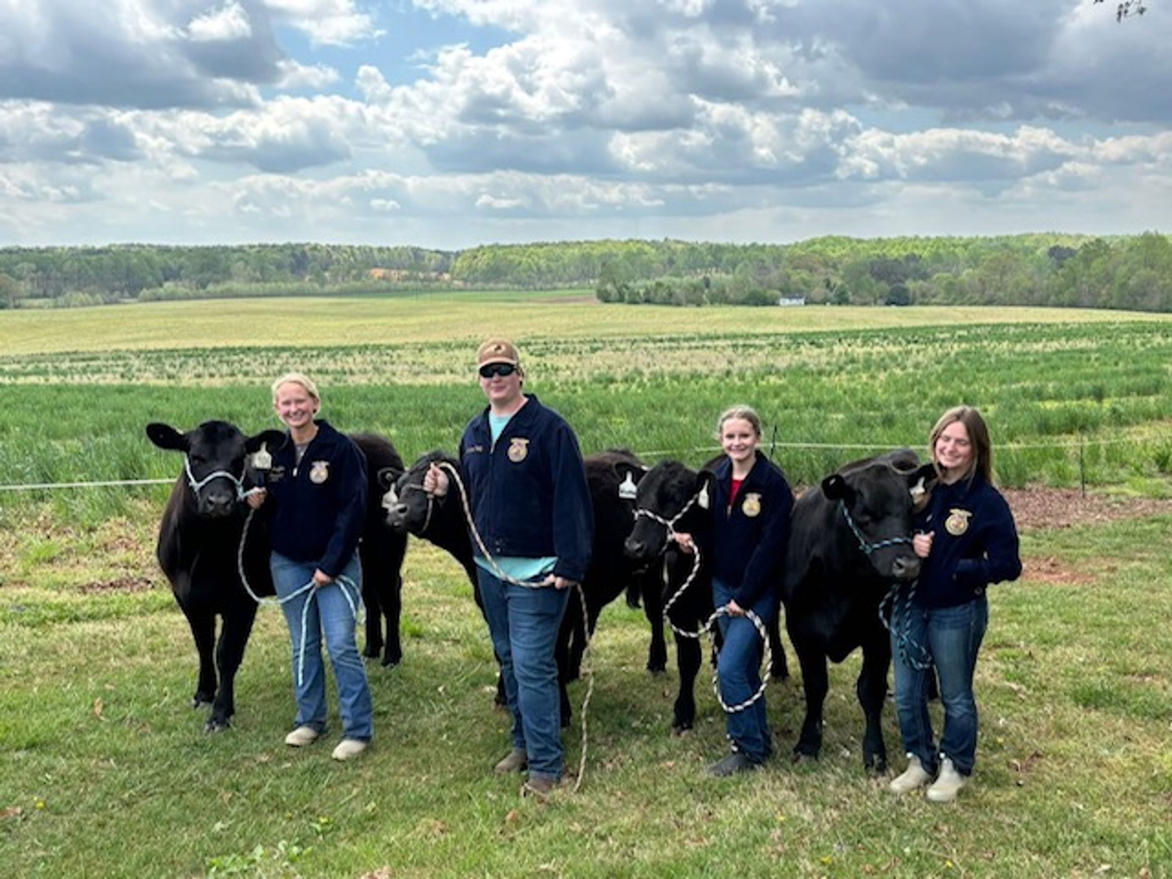 South Granville FFA/4-H Beef and Sheep teams shine at Central Piedmont Livestock Show