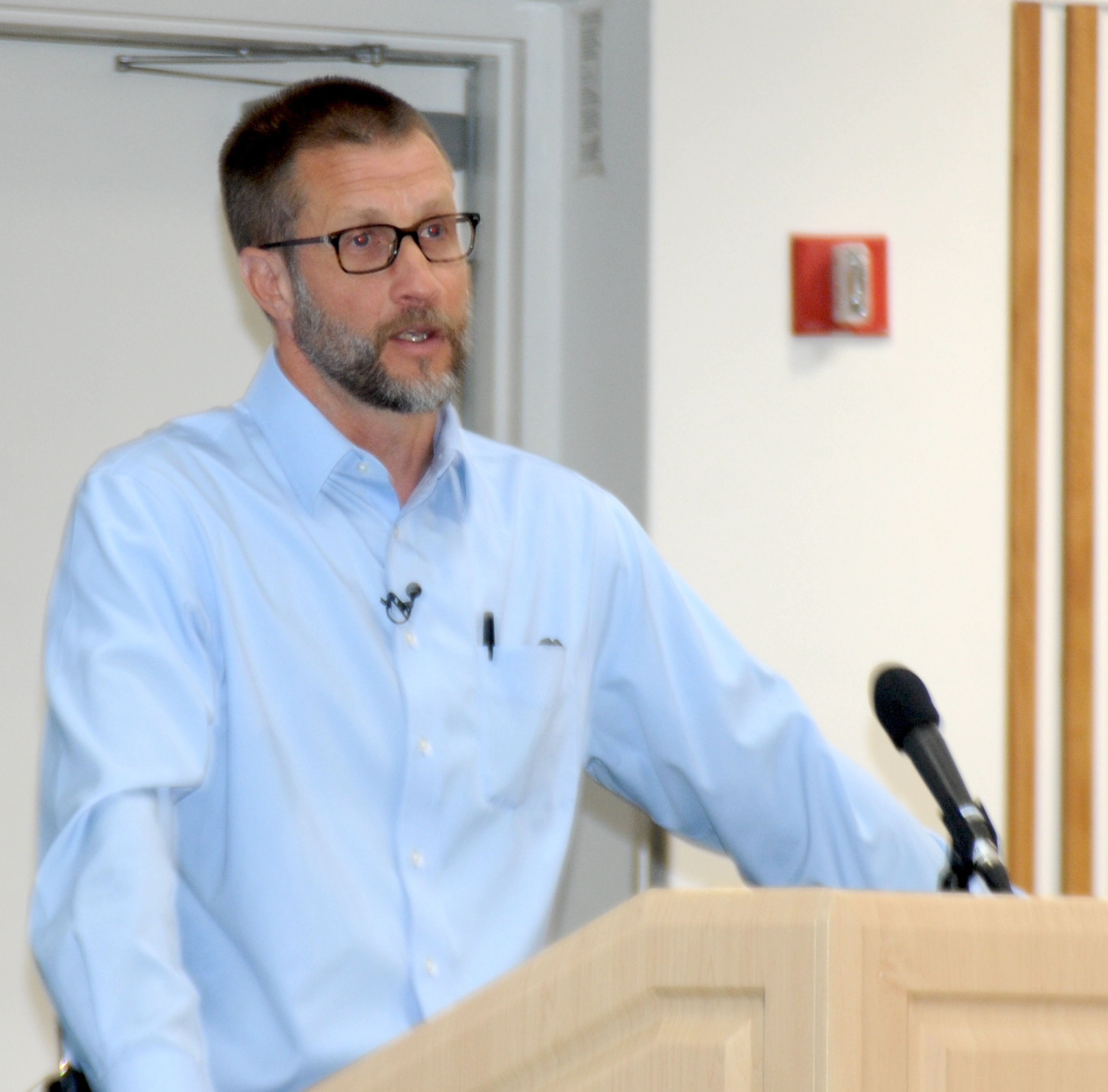 Officials link industry, security
