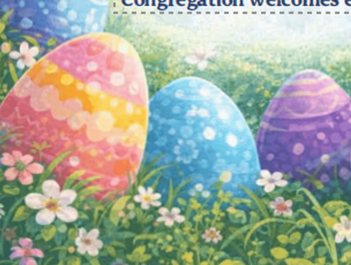 Easter Mount Mt. Pisgah Church Hosts Community Easter Egg Hunt in Silva o...