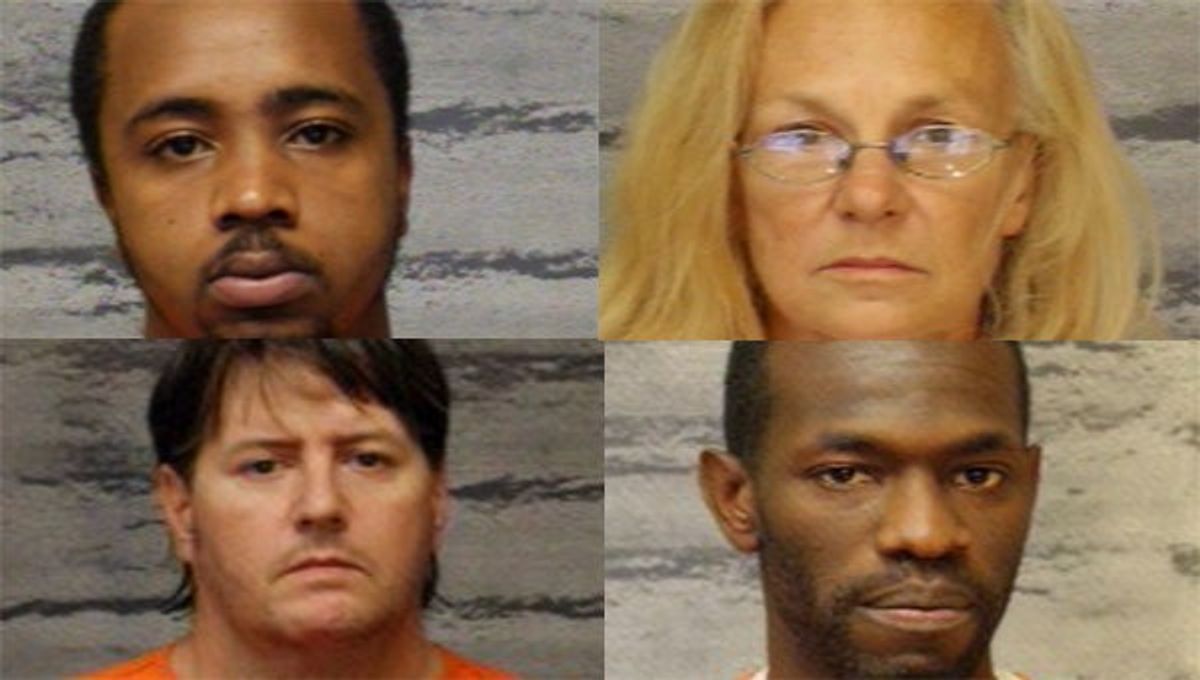 Four charged in separate drug cases