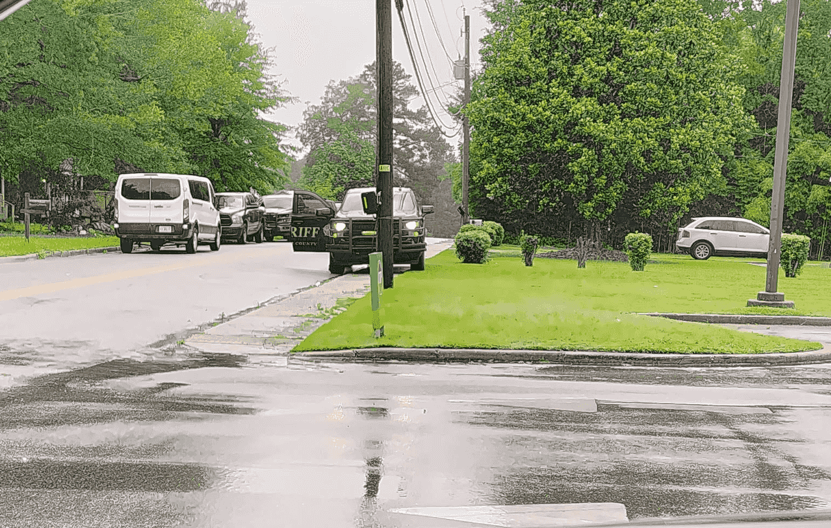 Federal agents search area residences Wednesday