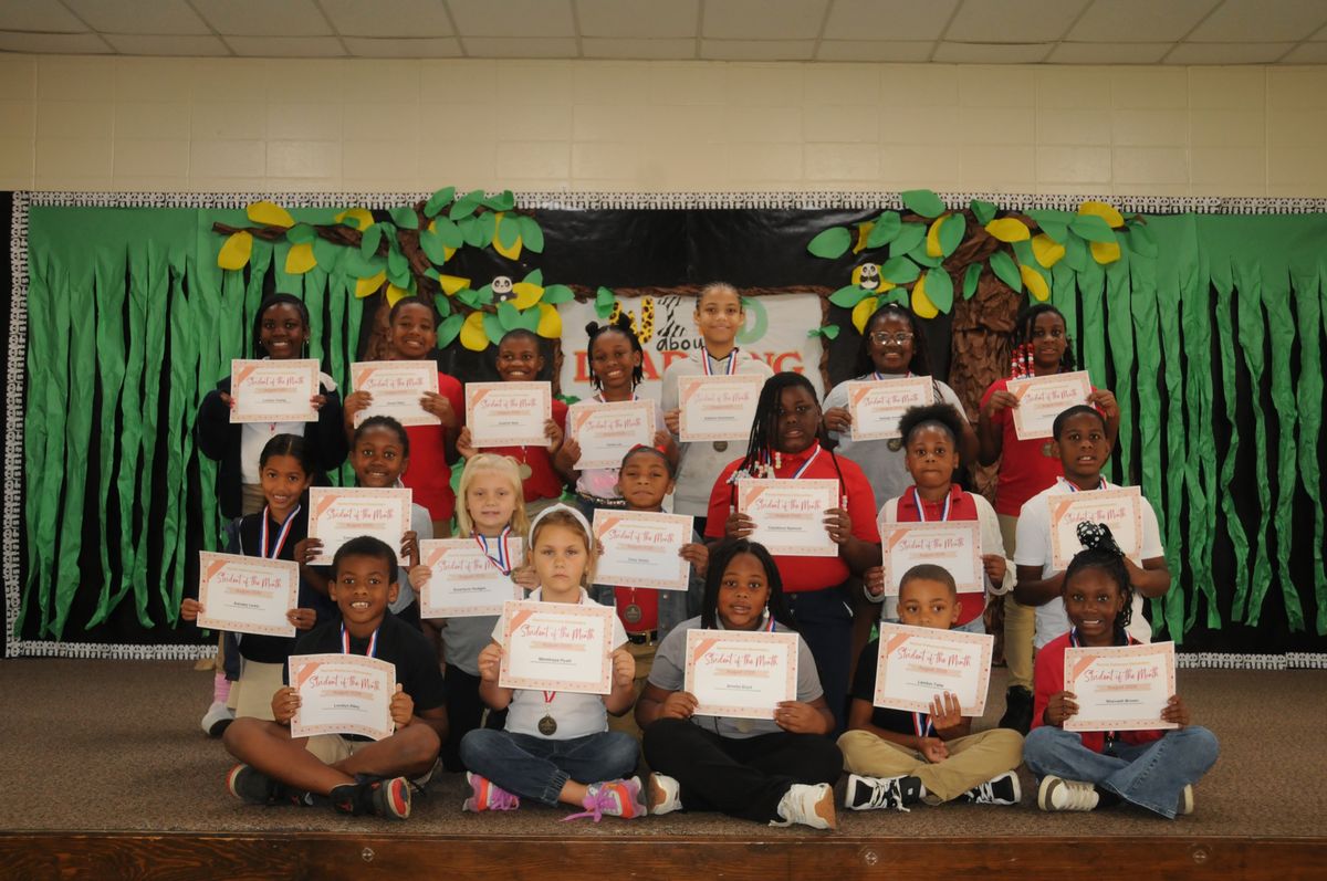 Rachel Patterson Elementary names August 2026 Star Students of the Month