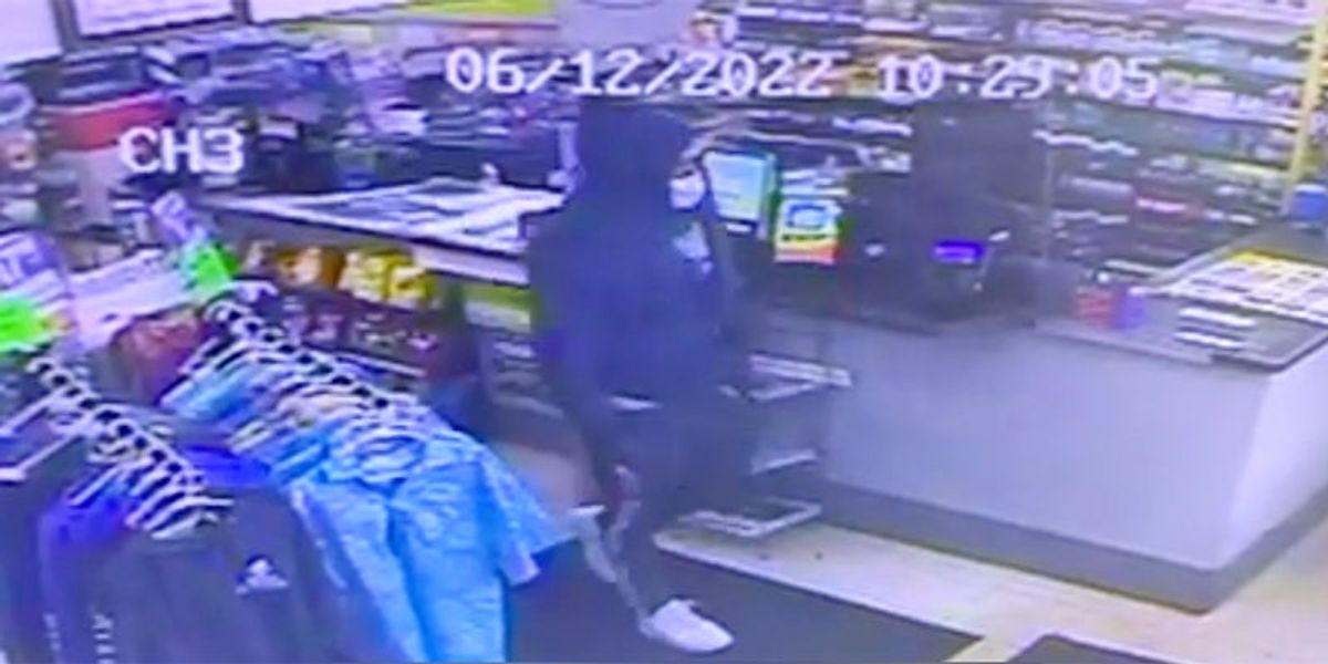VIDEO: Suspect wanted in connection to Sunday armed robbery