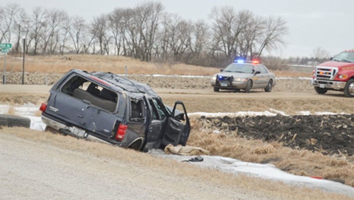 Man dies after his car rolls over near Lyle