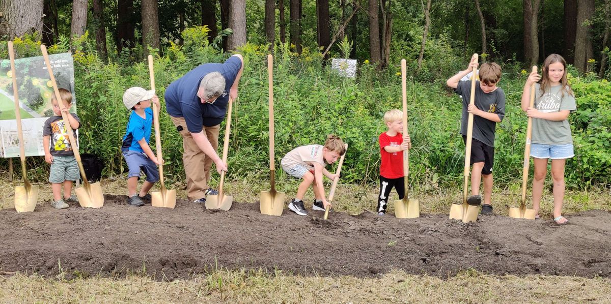 Breaking new ground at the Nature Center