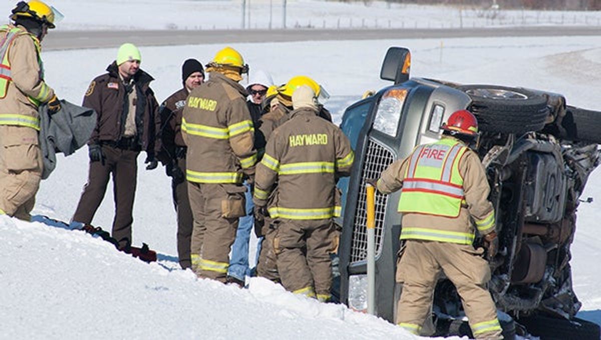 Icy roads cause multiple crashes