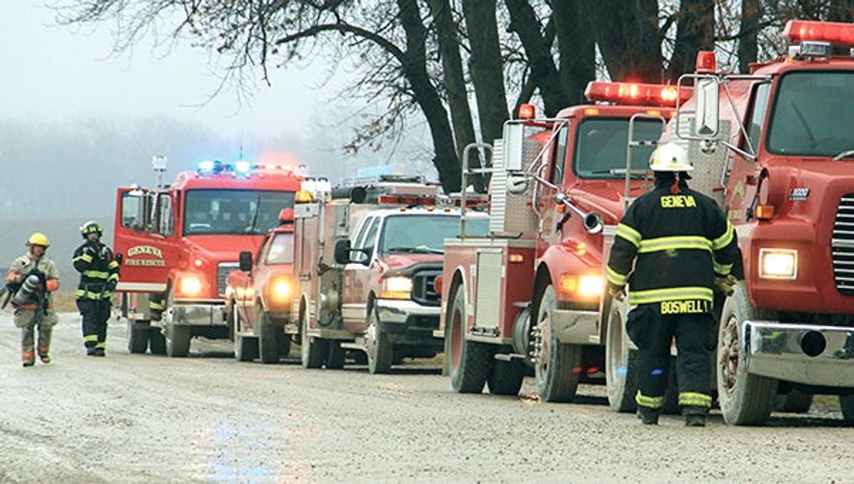 Fire Hogs Fire claims hog barn; Hundreds of pigs perish, cause of blaz...