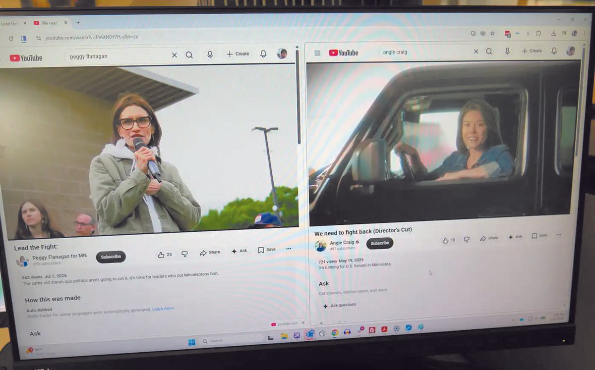 Image for In heated Minnesota Senate primary, barrage of political ads...